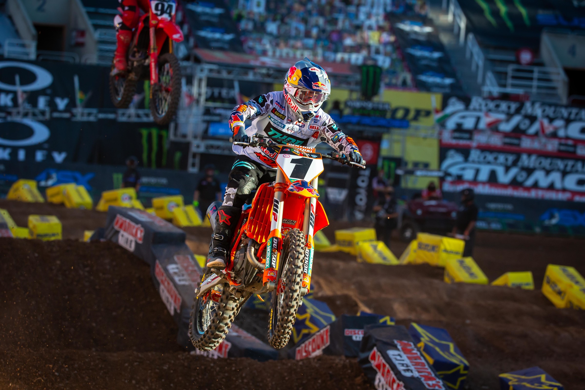 Cooper Webb captured his 10th career 450SX class victory.