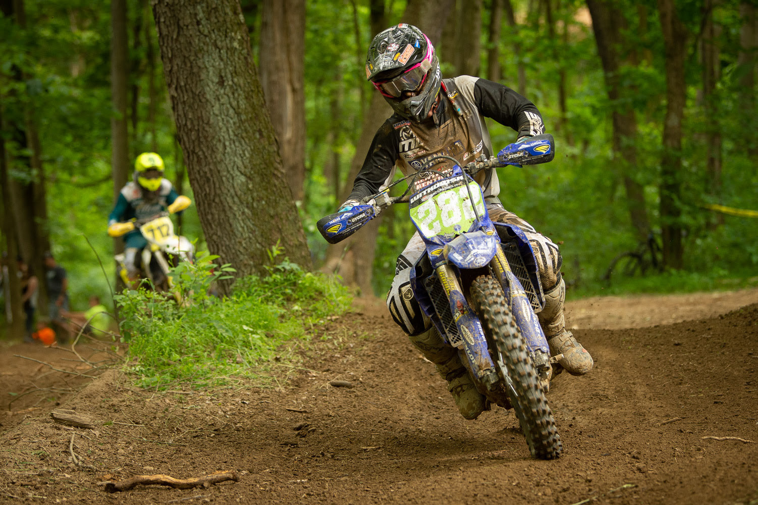 Mike Witkowski (AmPro Yamaha/St. Lawrence Radiology) came through to take the XC2 250 Pro class win.
