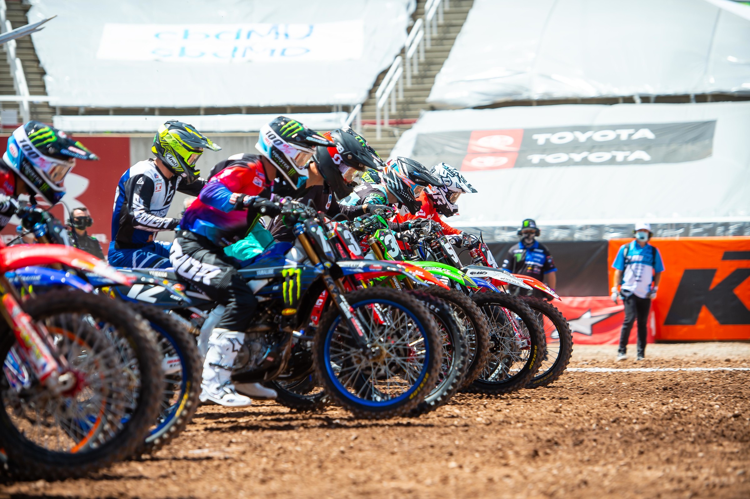 The pressure will be on when 250SX East takes off tonight.