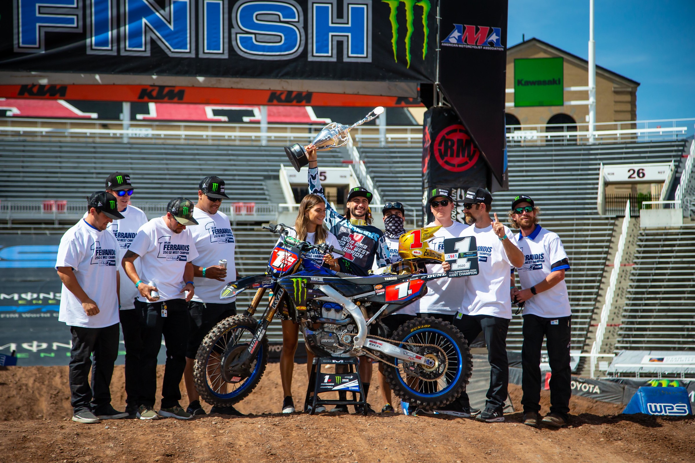 Dylan Ferrandis and the Monster Energy/Star Racing Yamaha team have done it again.