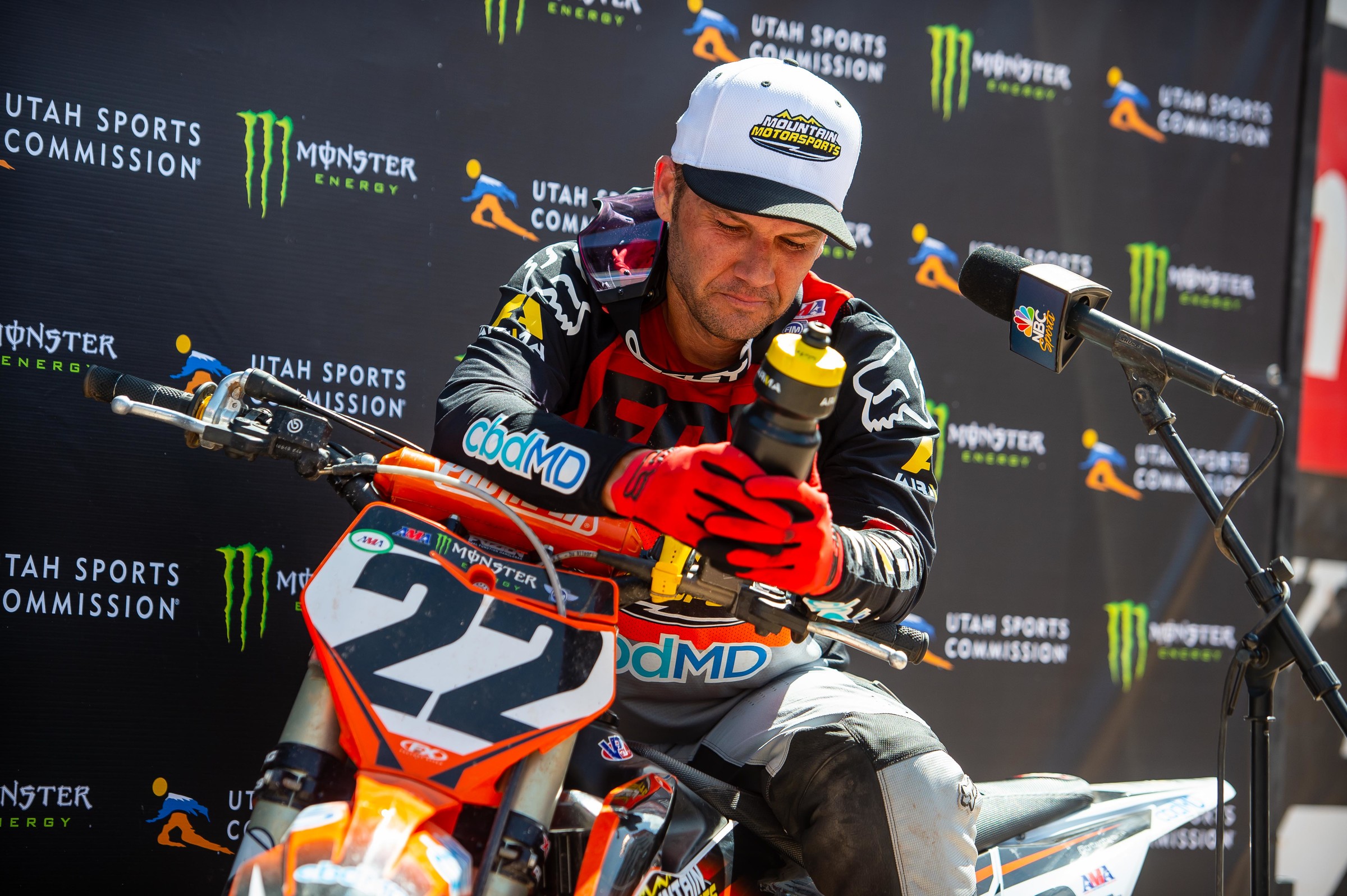 Was this Chad Reed's final post-race interview as a rider?