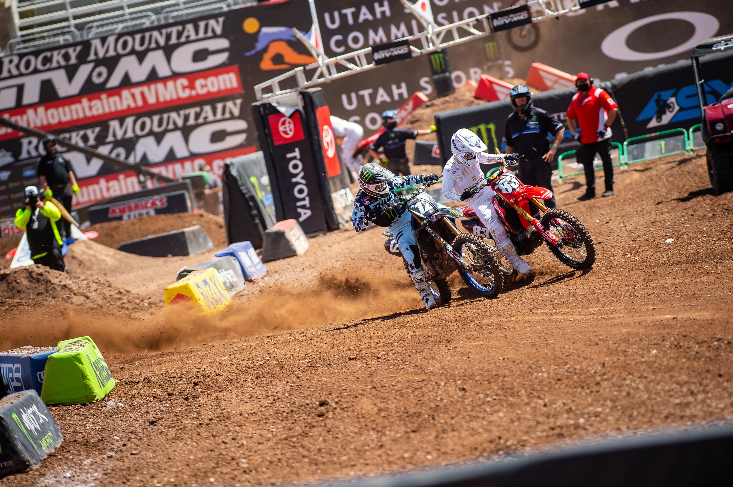 Shane McElrath and Jett Lawrence