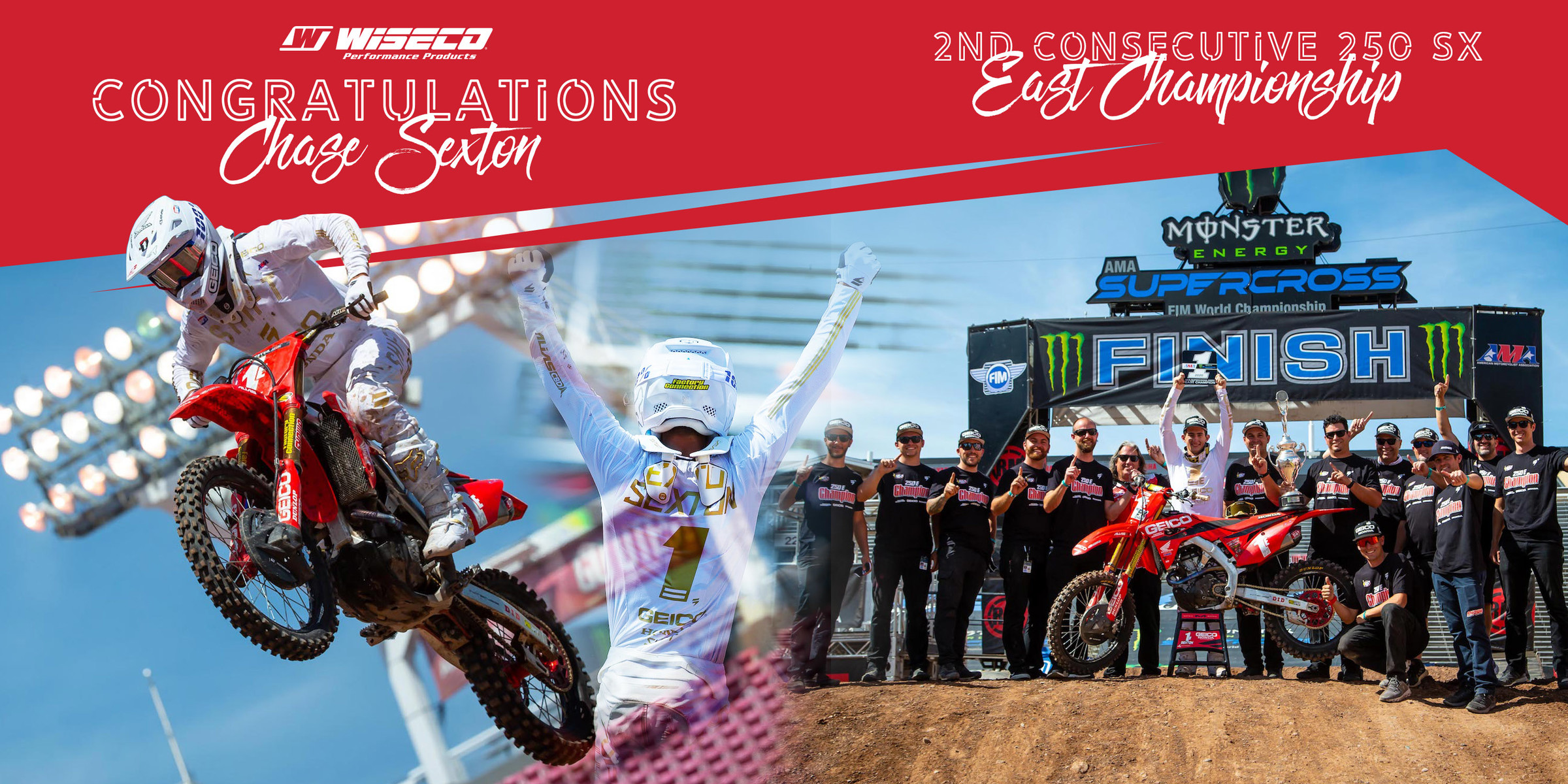 WISECO-backed Chase Sexton.