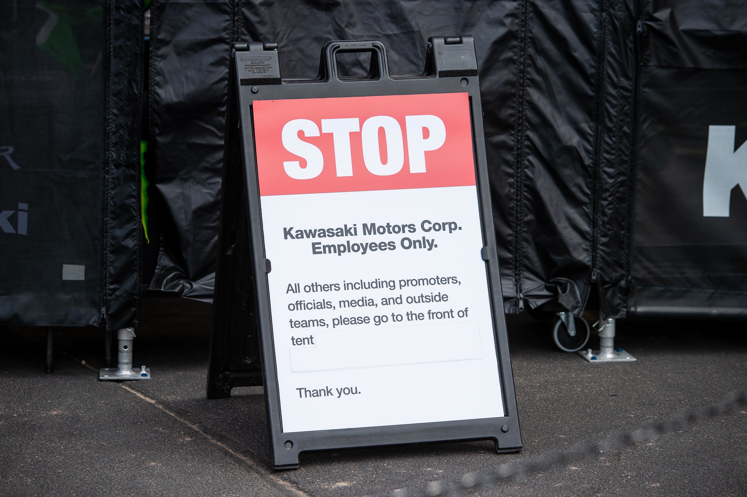 Okay, we get the message, we’re not wanted under there. . . . 