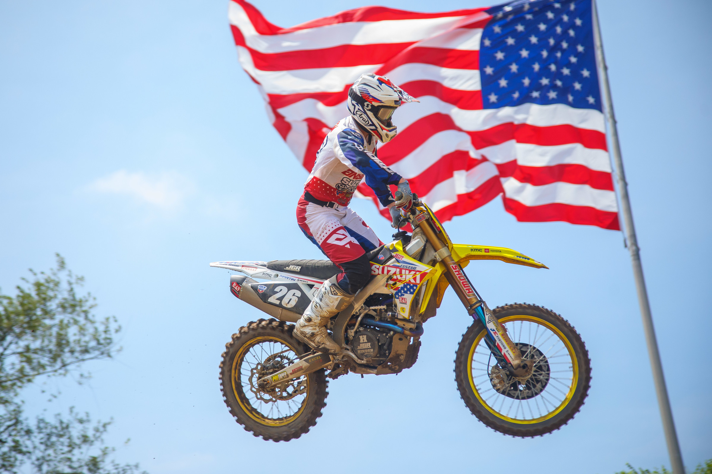 Alex Martin at the 2019 RedBud National.