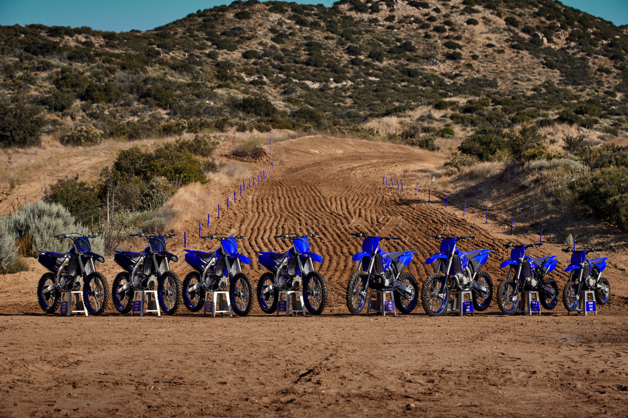 2021 Yamaha Motocross Dirt Bikes