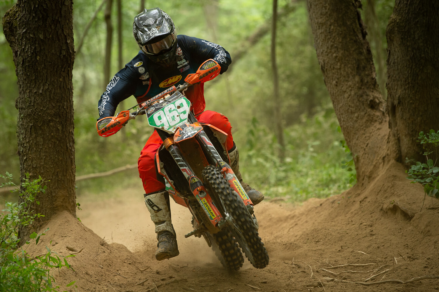 Despite Bike Problems, Kailub Russell Takes 2020 High Voltage GNCC ...