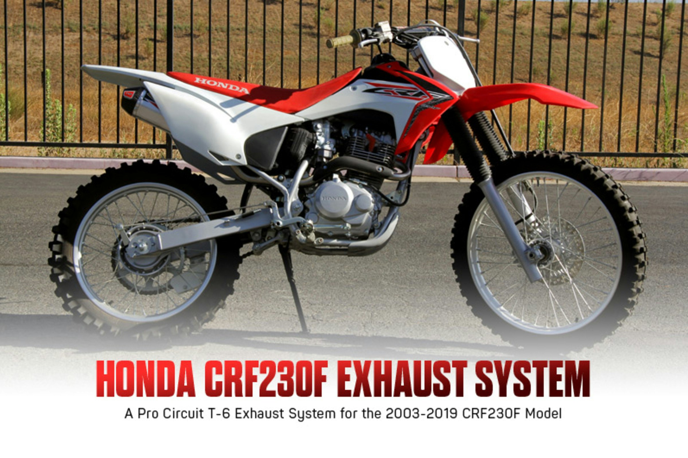 Pro Circuit Introduces New 2003-2019 CRF230F T-6 Exhaust
