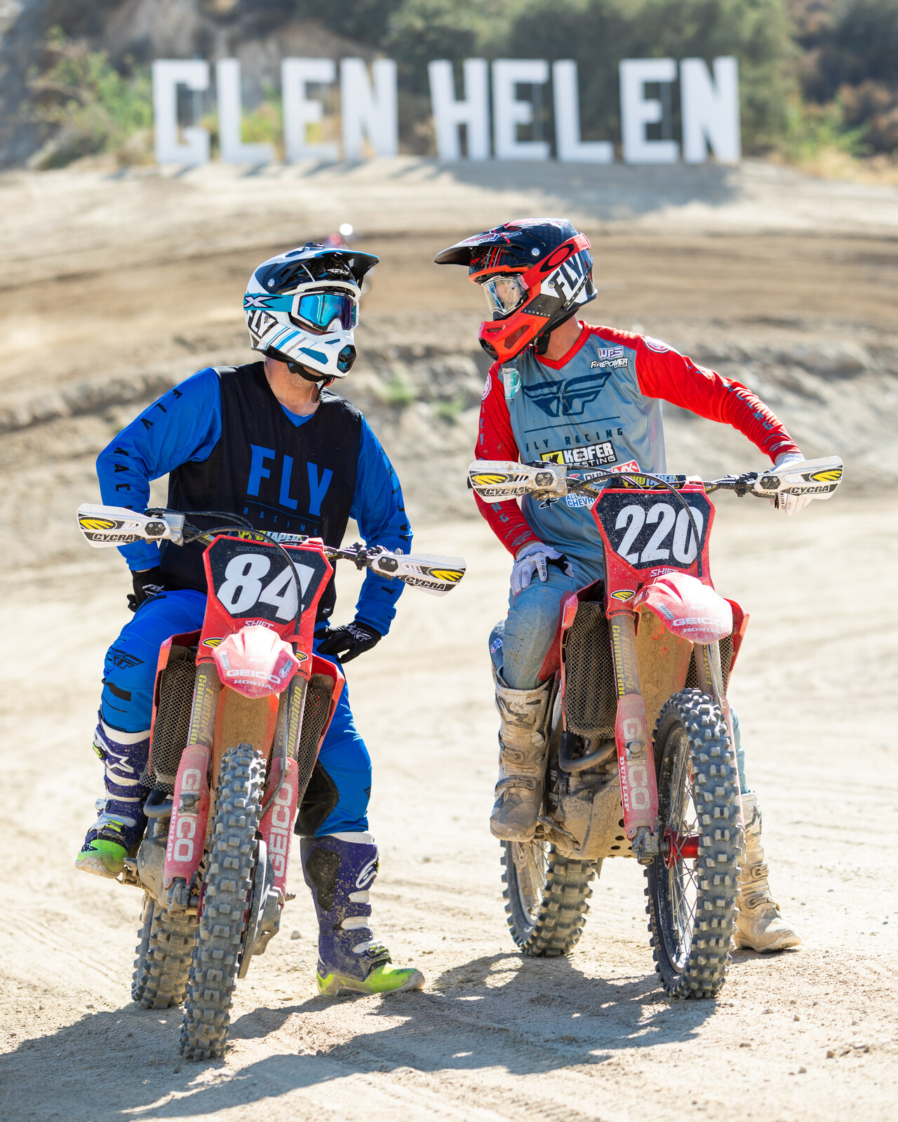Future GEICO Honda teammates? Probably not, but they do look legit!