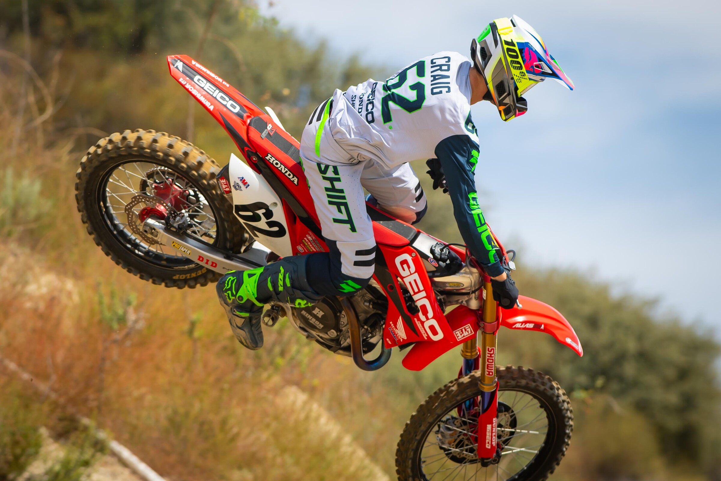 Christian Craig is expected to race a Honda CRF450R for GEICO Honda this summer.