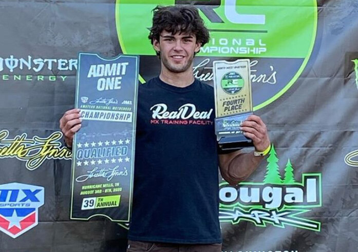 Cobey Carper advanced from the Washougal Regional. 