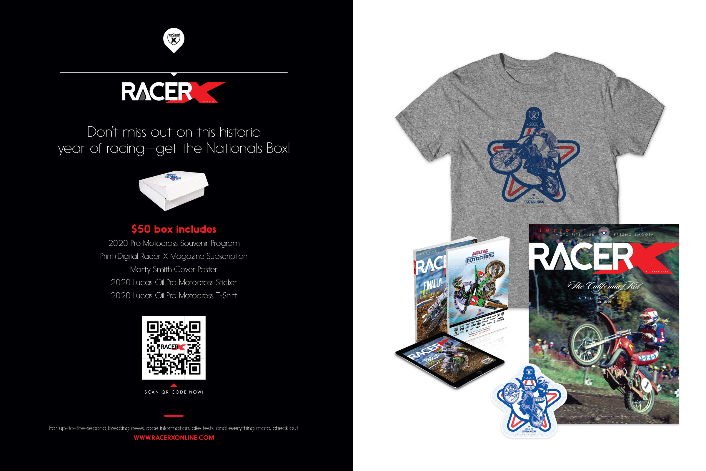 Advertisement: Racer X Subscription