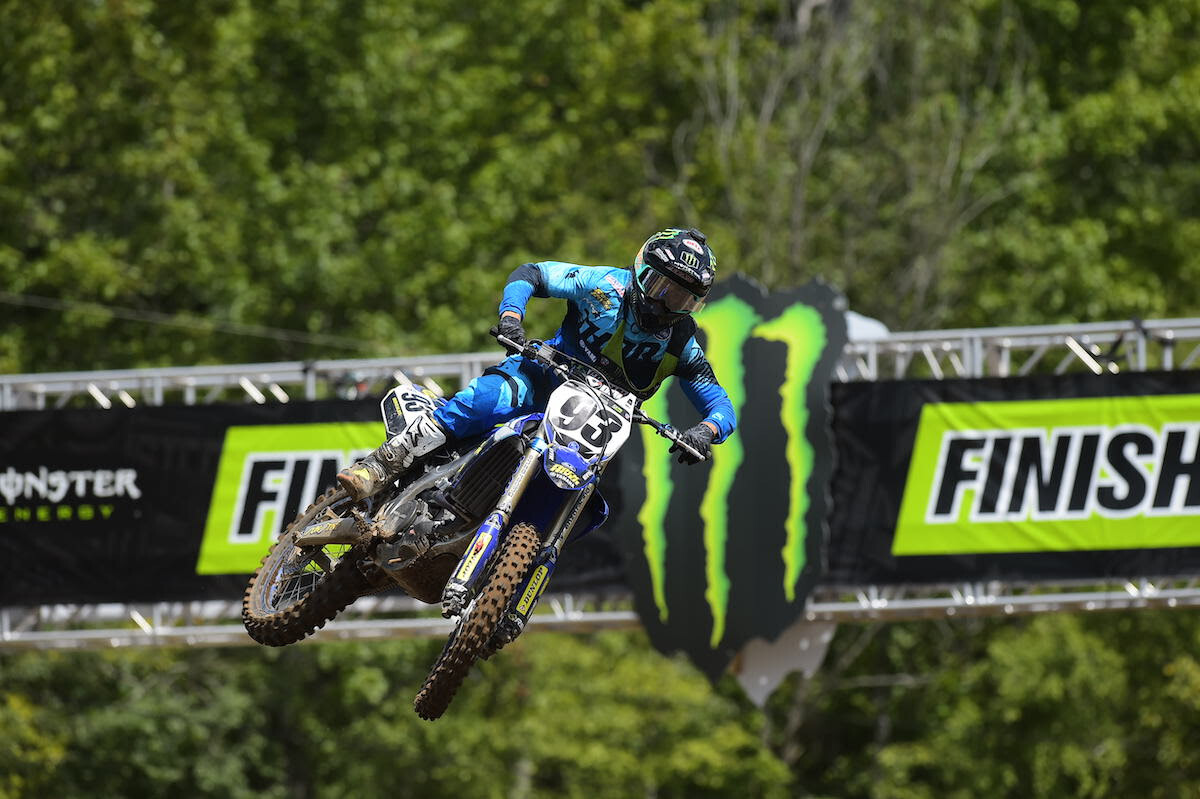 A holeshot vaulted Mason Gonzales to his first moto win of the event in Open Pro Sport.