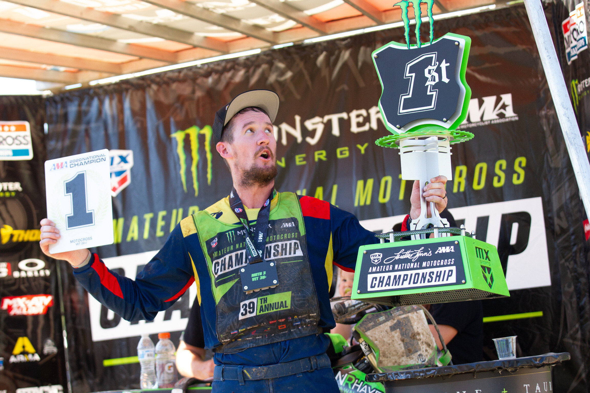 Nicholas Hayes (Kawasaki) repeated as Vet (30+) champion.