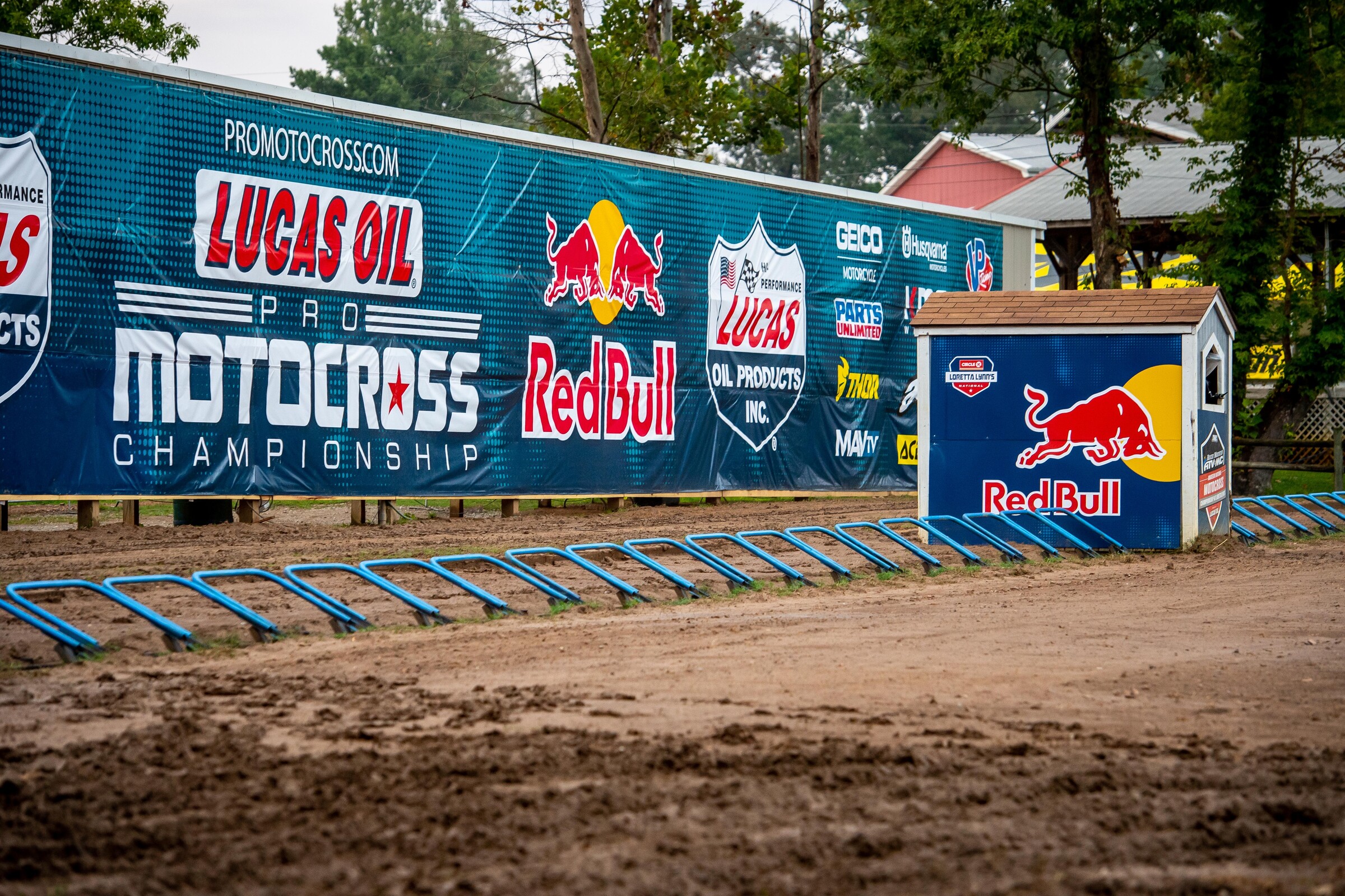 Starting line from the Ranch.