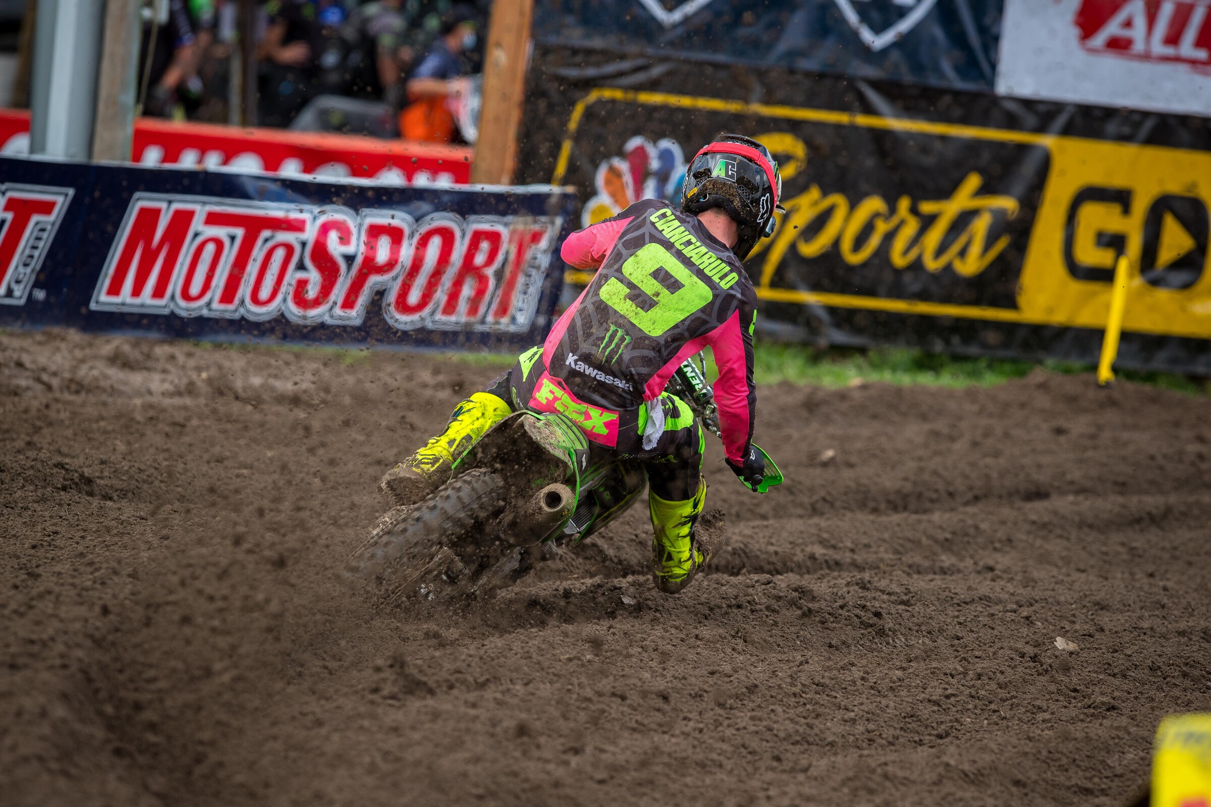 Cianciarulo qualified second overall in the 450 Class.
