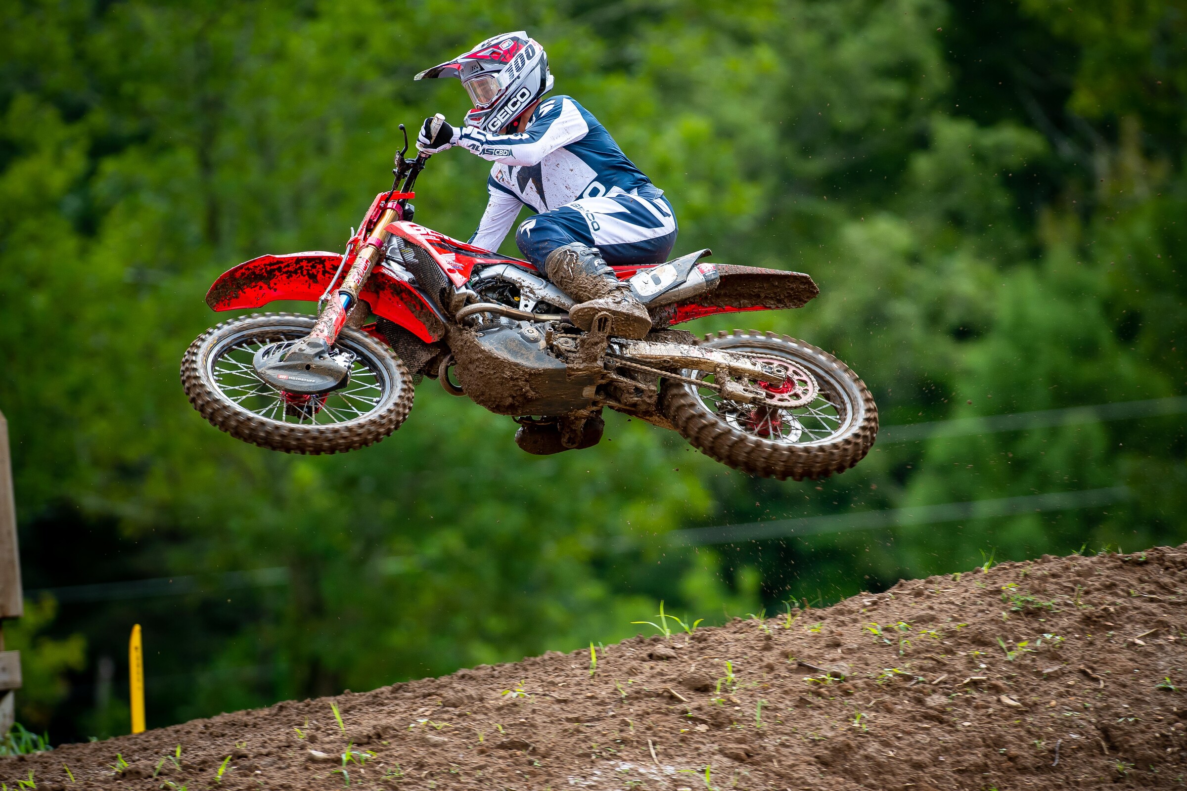 J-Mart was the third-fastest in today's 250 Class qualifying session.