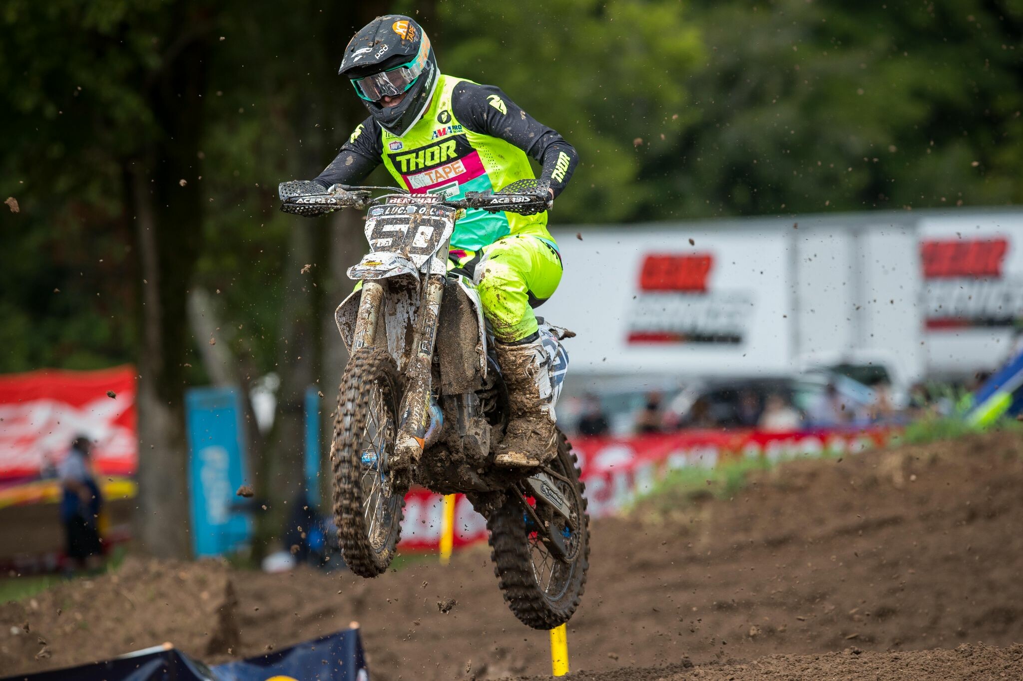 Benny Bloss found himself near the top of the timing sheets.