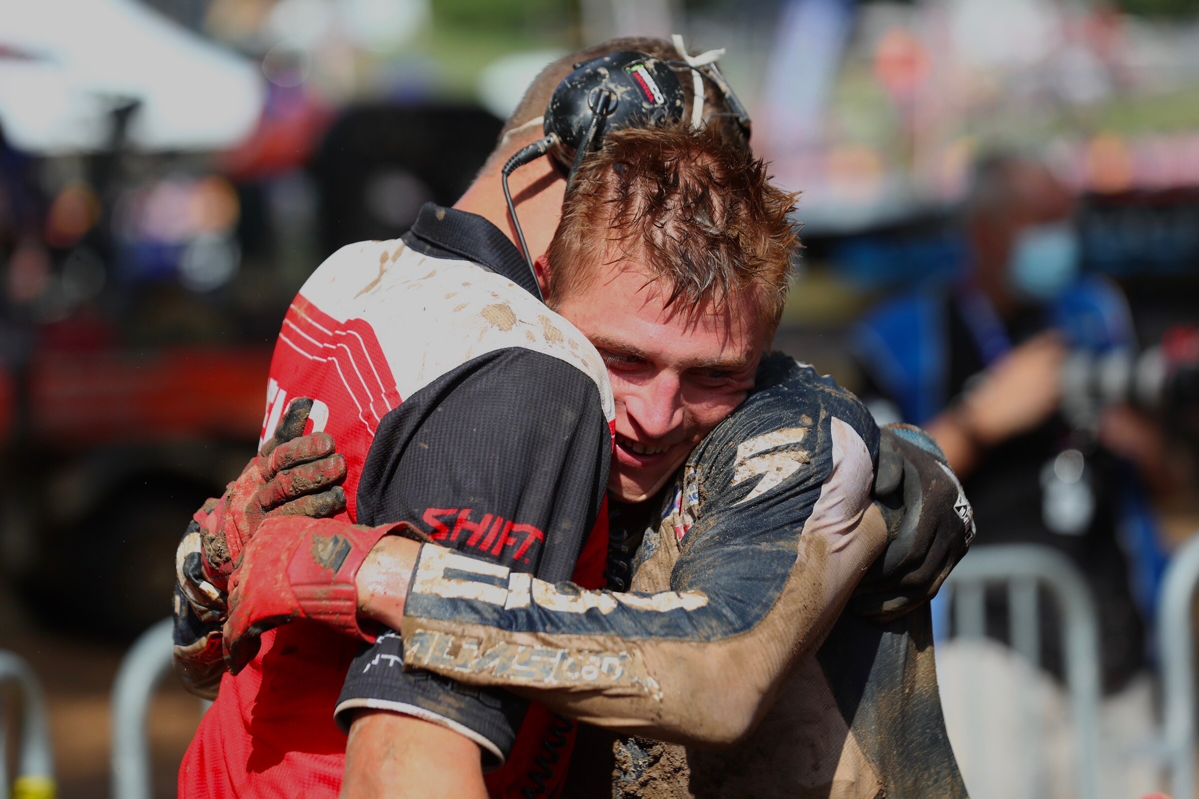Jeremy Martin celebrates his first overall win in over two years.