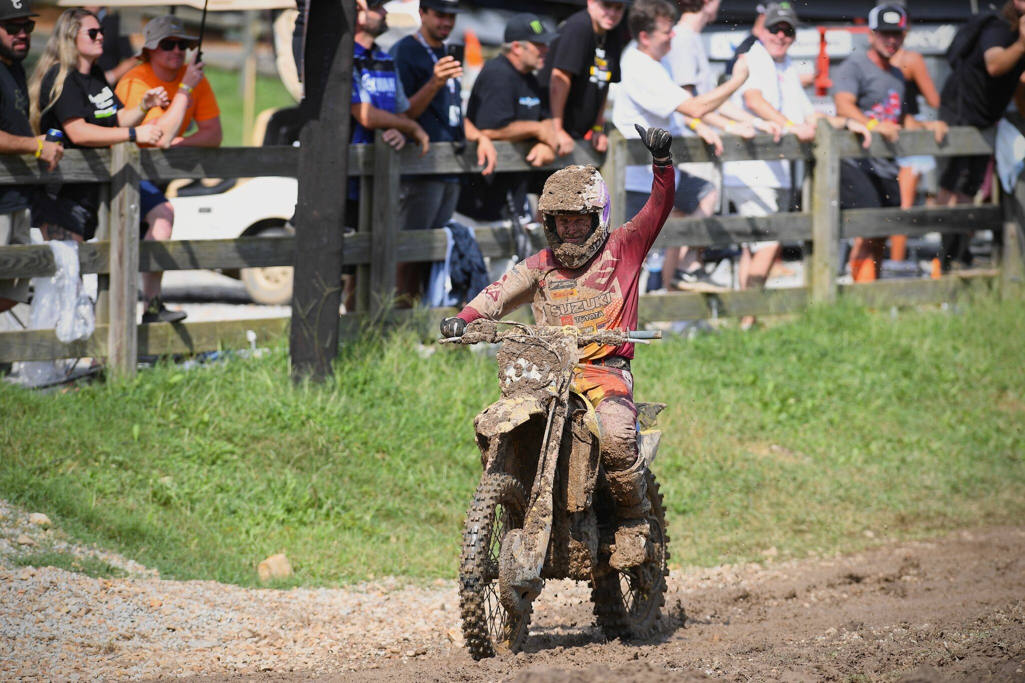 Alex Martin picked up the win in 250 Moto 2.