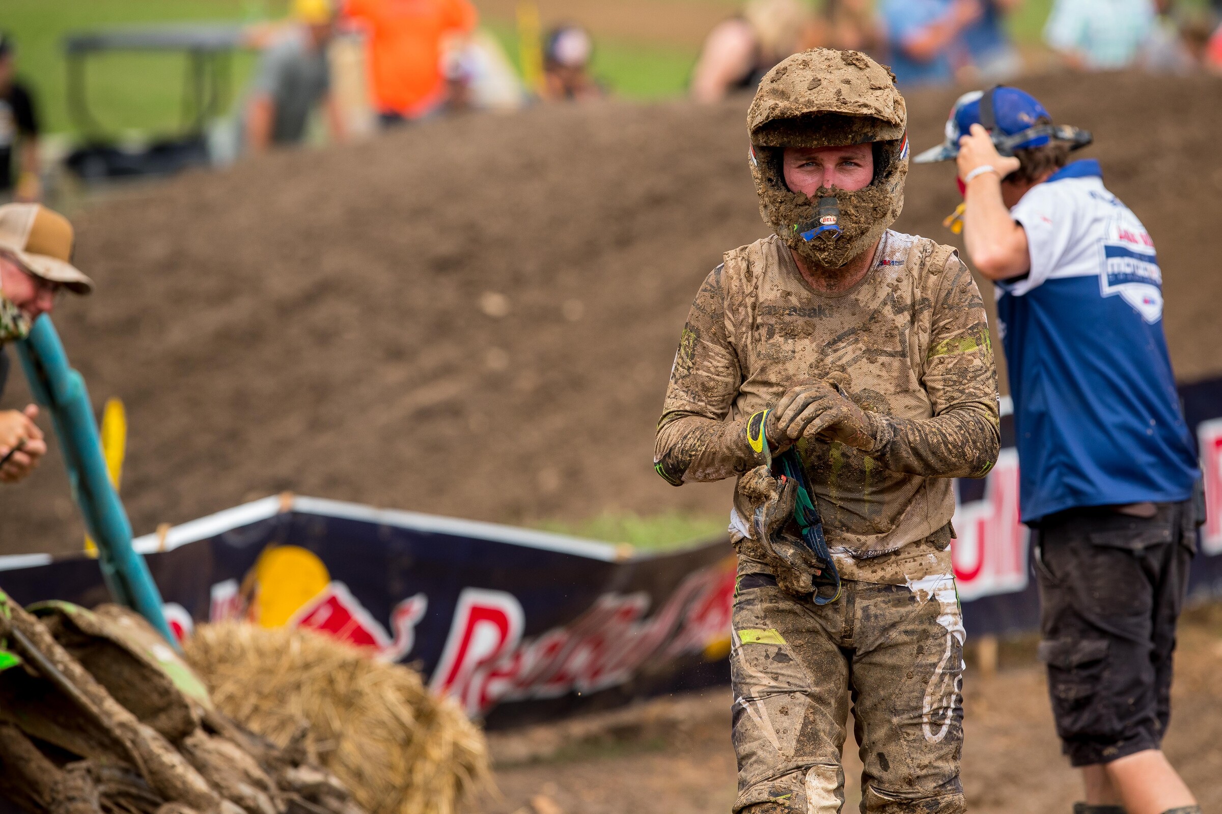 Eli Tomac had a day he'd like to forget at the Ranch with two mechanical failures.