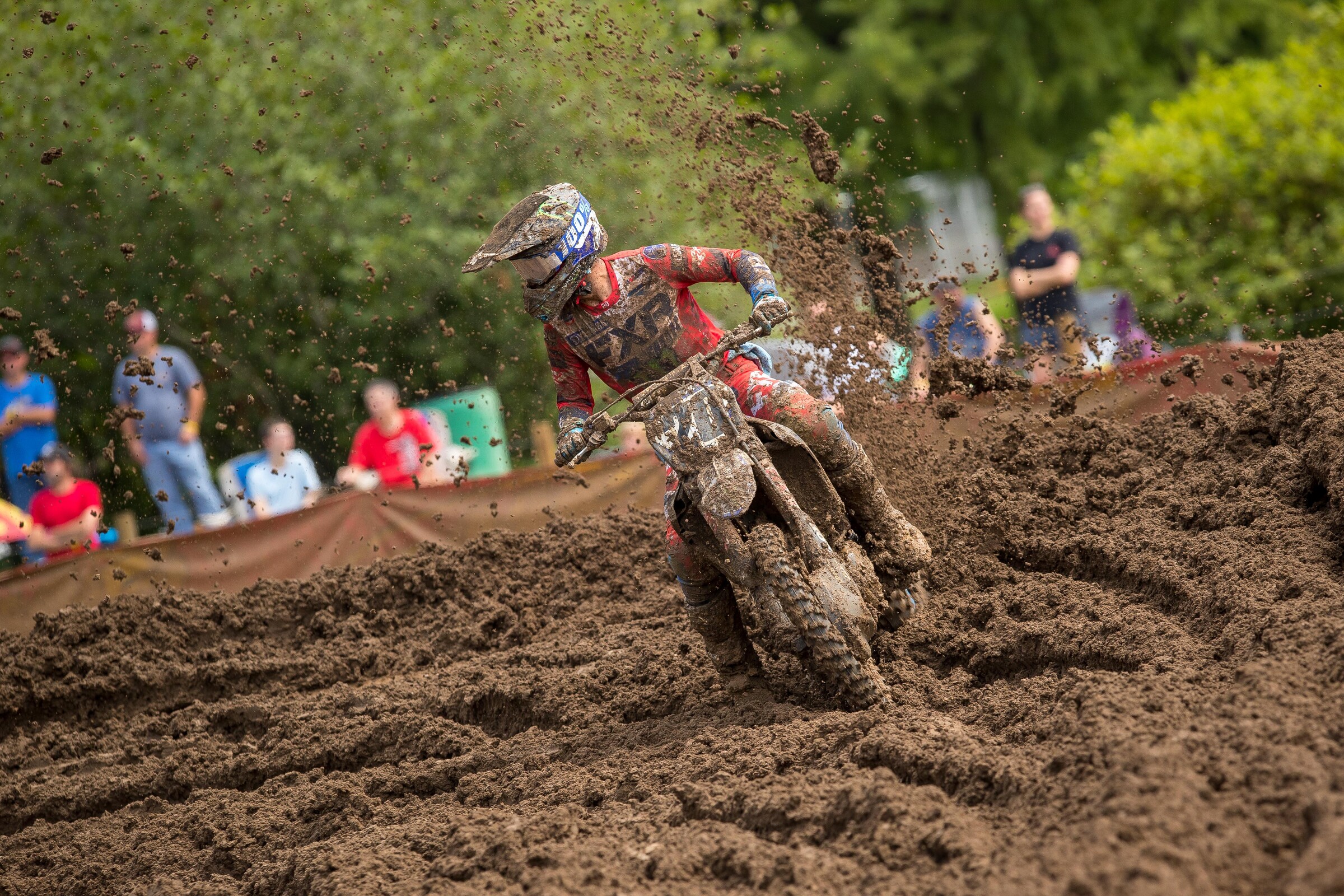 Broc Tickle shooting roost at the Ranch.