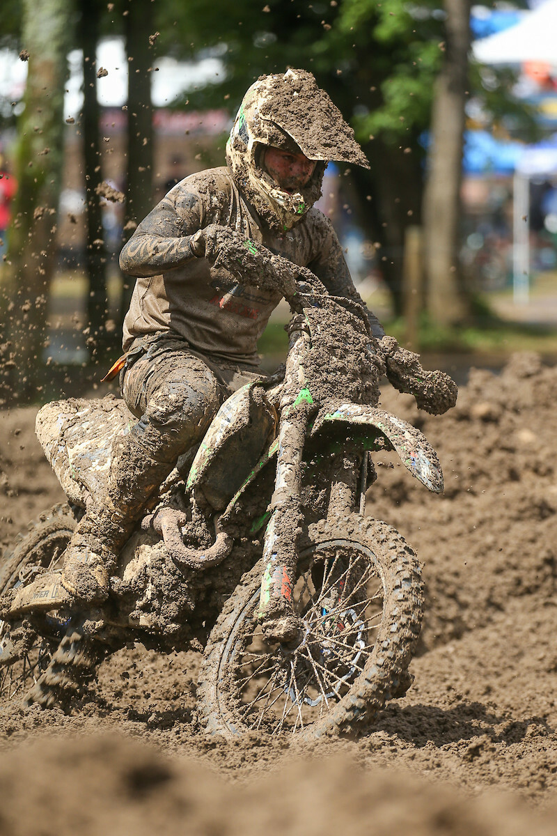 Vital MX's Guy B snagged this picture of Justin Rodbell on his way to his tenth overall finish in the 450 Class.