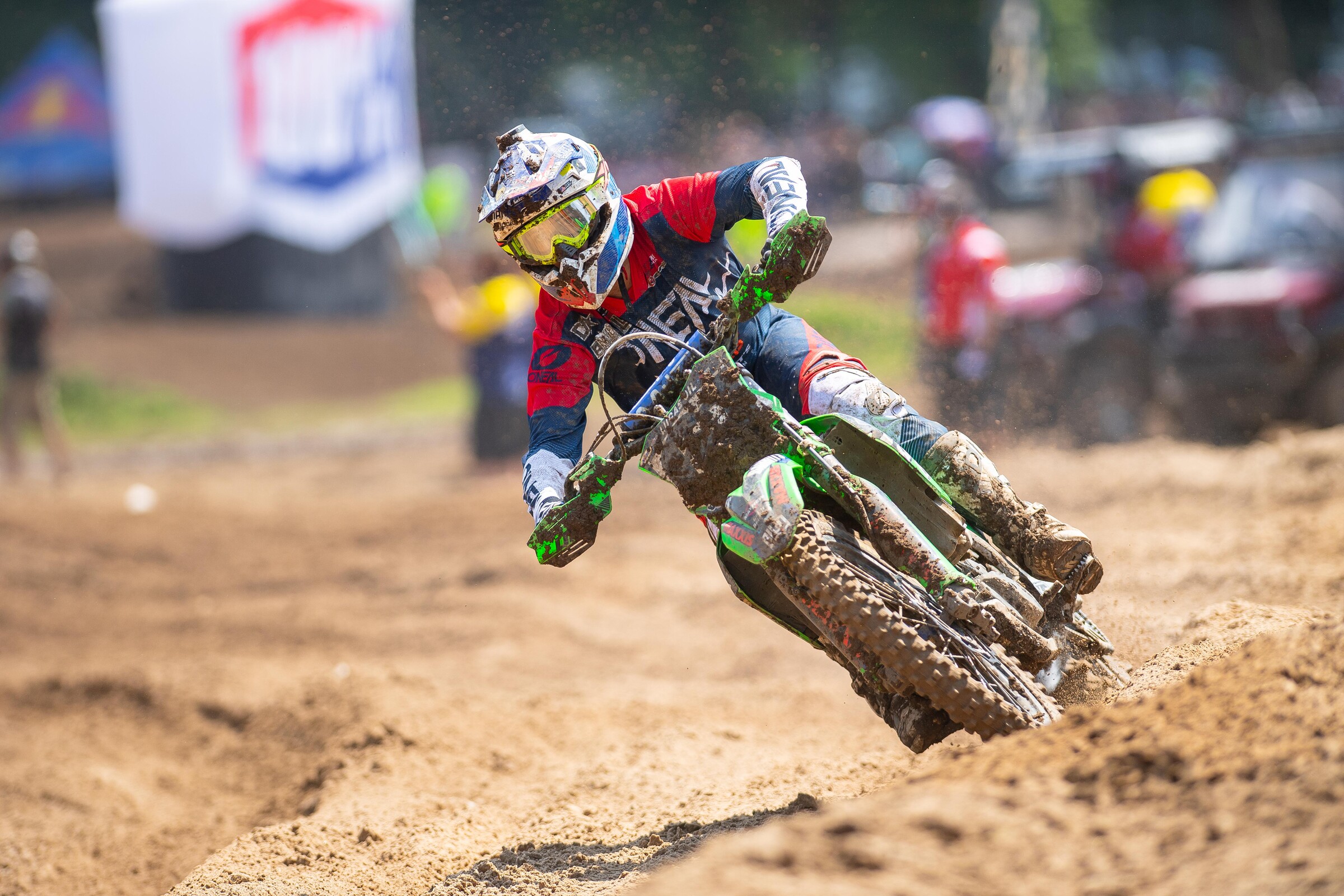 Rodbell at the Loretta Lynn's Ranch for the second round of the championship.
