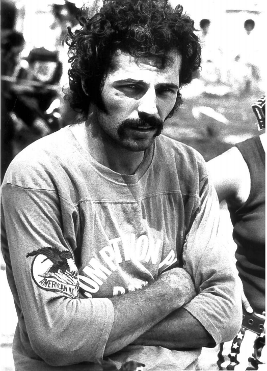 Barry Higgins at Road Atlanta in 1972.