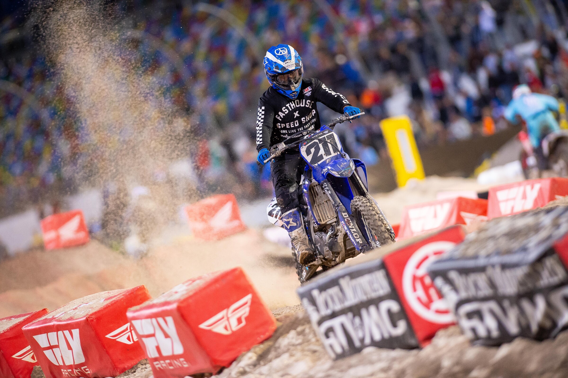 Tevin Tapia at the 2020 Daytona Supercross.