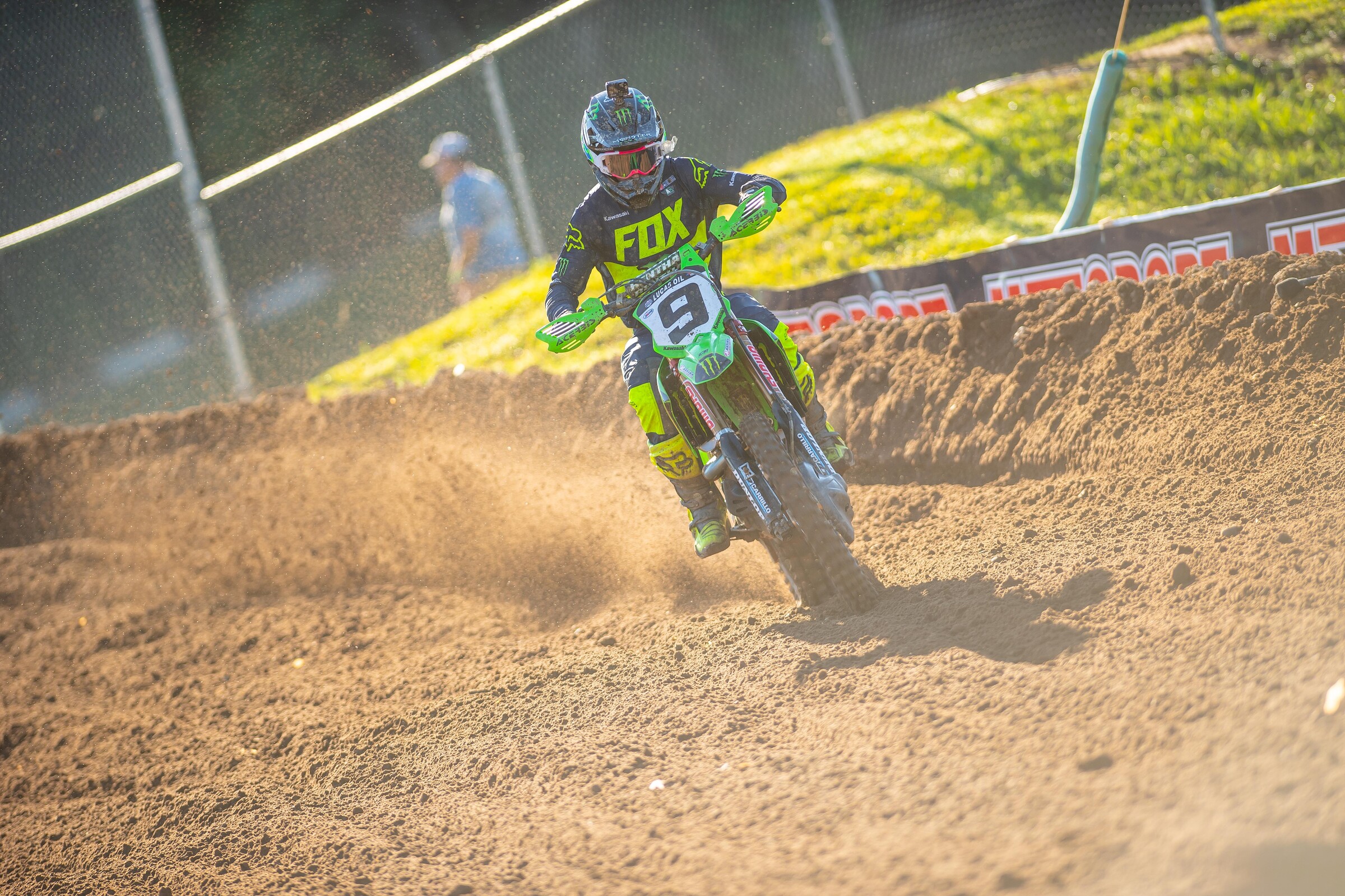 AC qualified second in the 450 Class today.