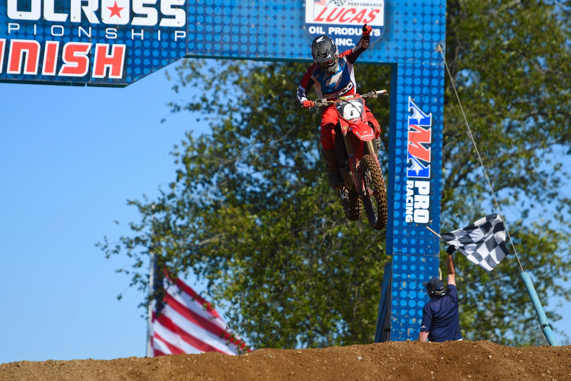 J-Mart sweeps the 250 Class here at RedBud MX!