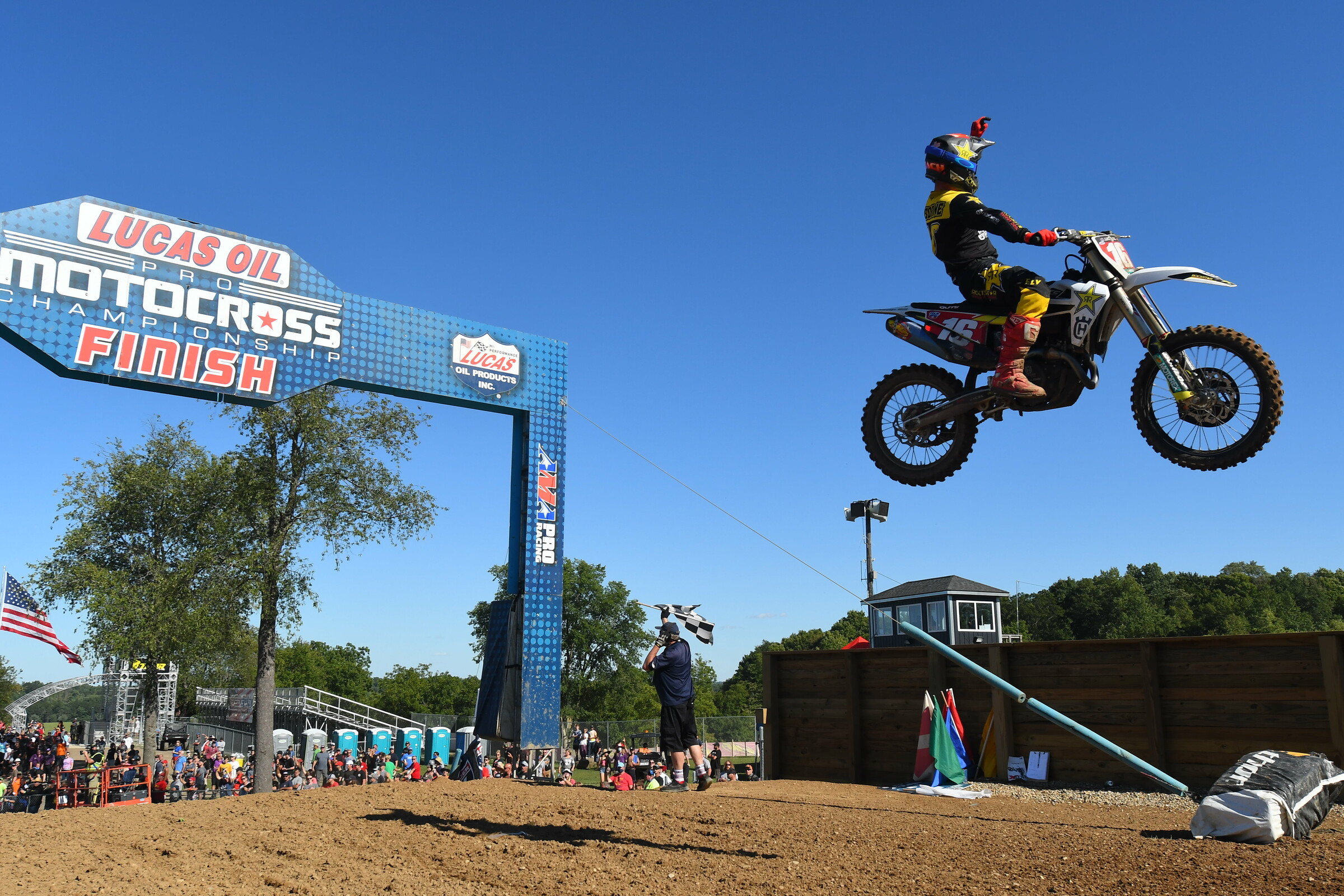 Sweep alert! Zacho takes both 450 Class moto wins to earn his third overall of the championship.