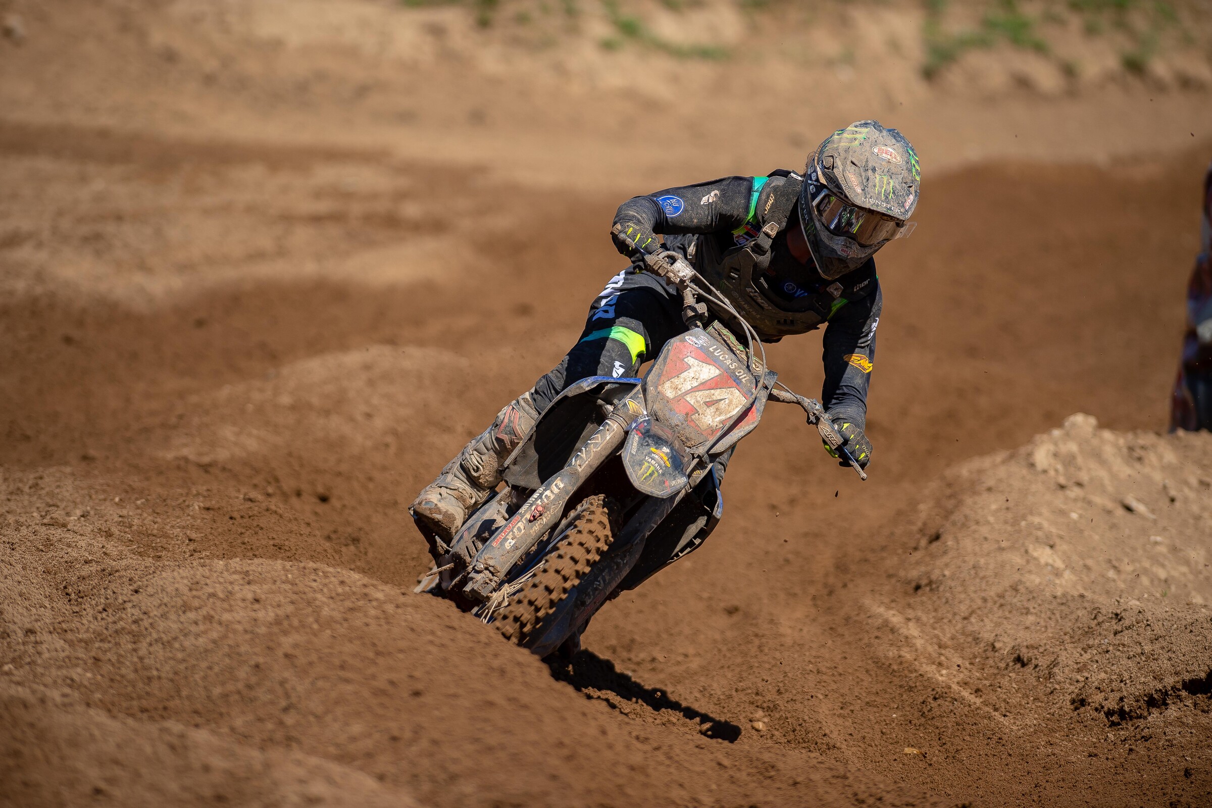 With 7-3 moto finishes on the day, Dylan Ferrandis loses 16 points (and the points lead) to Jeremy Martin.