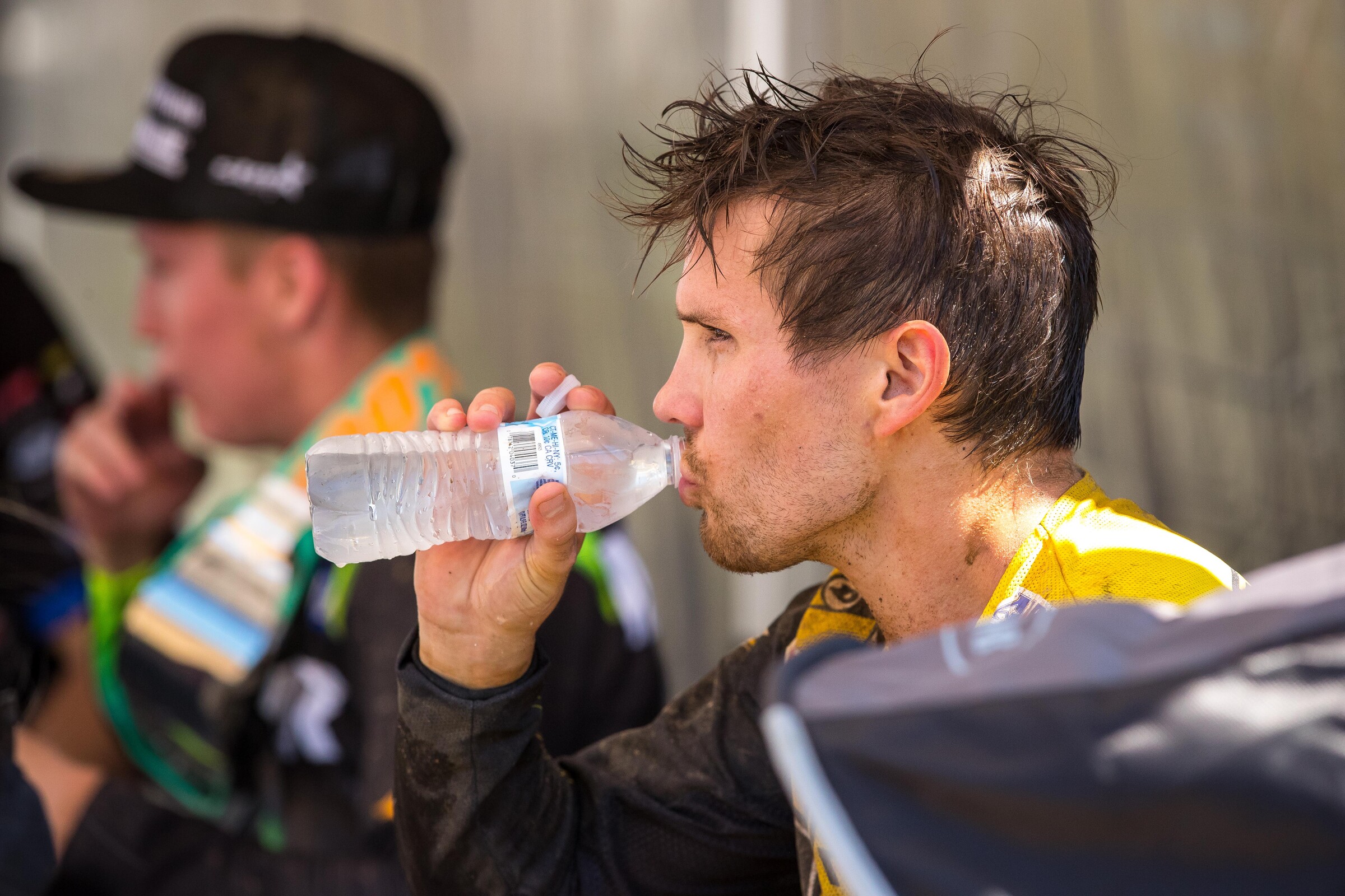 Hampshire said in the post-race press conference he was still sore from the Ironman National coming into today's race.