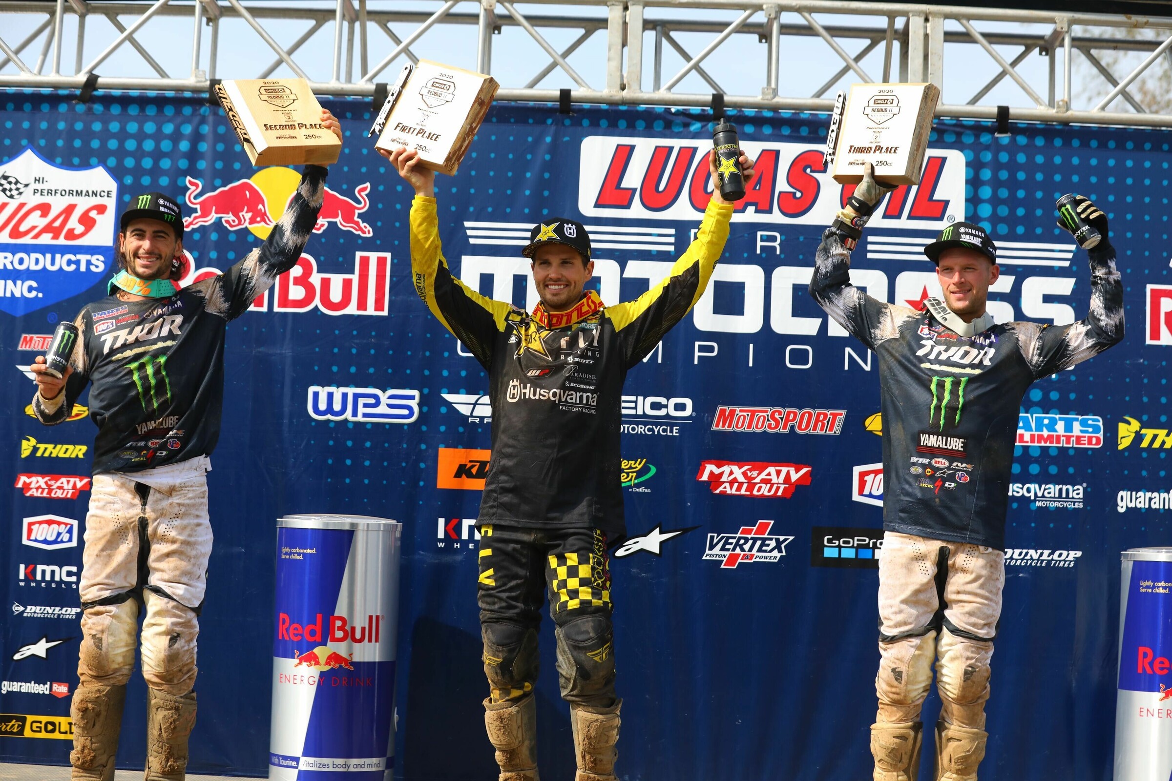 RJ Hampshire is the series' third overall winner in the 250 Class this season.