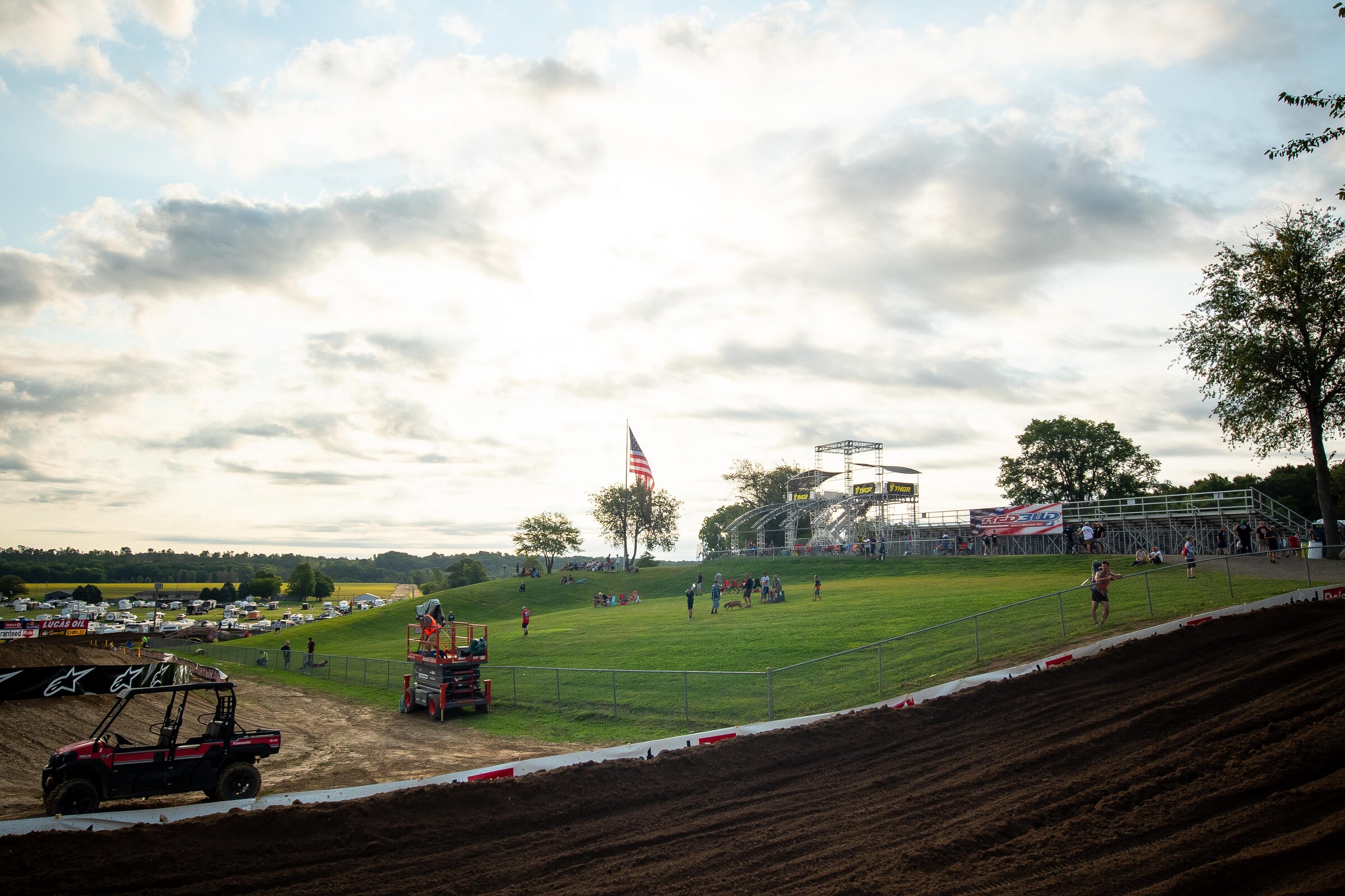 RedBud MX wasn't the typical packed, loud, and rowdy RedBud MX that we normally see when the Lucas Oil AMA Pro Motocross Championship rolls into town.