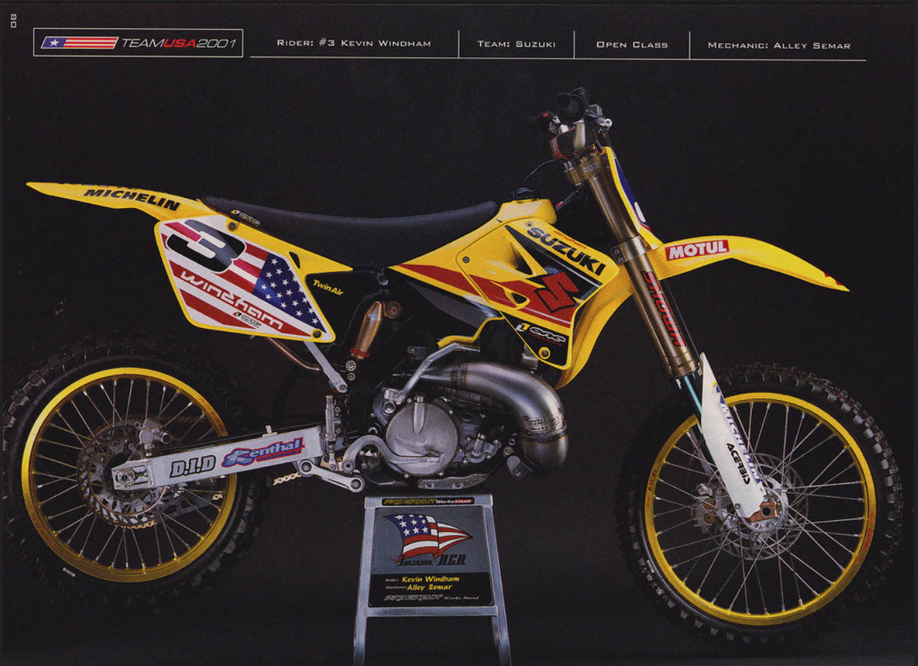 #3 Kevin Windham's bike