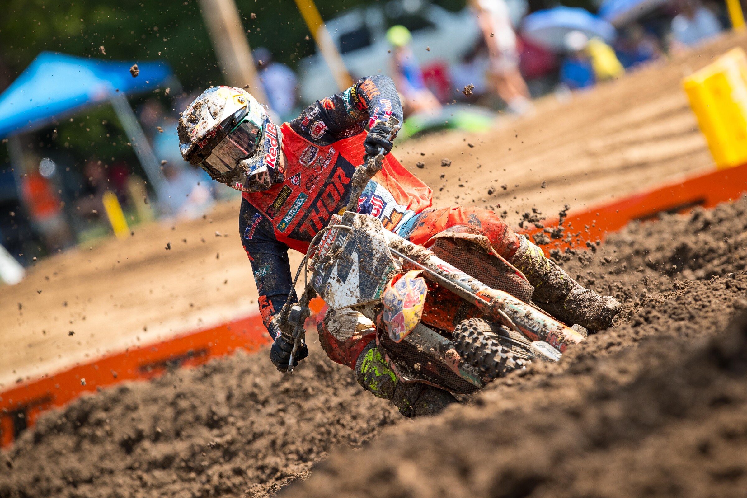 Webb reaggravated his back (that he initially messed up in February during the Arlington Supercross) at the opening round at the Ranch.