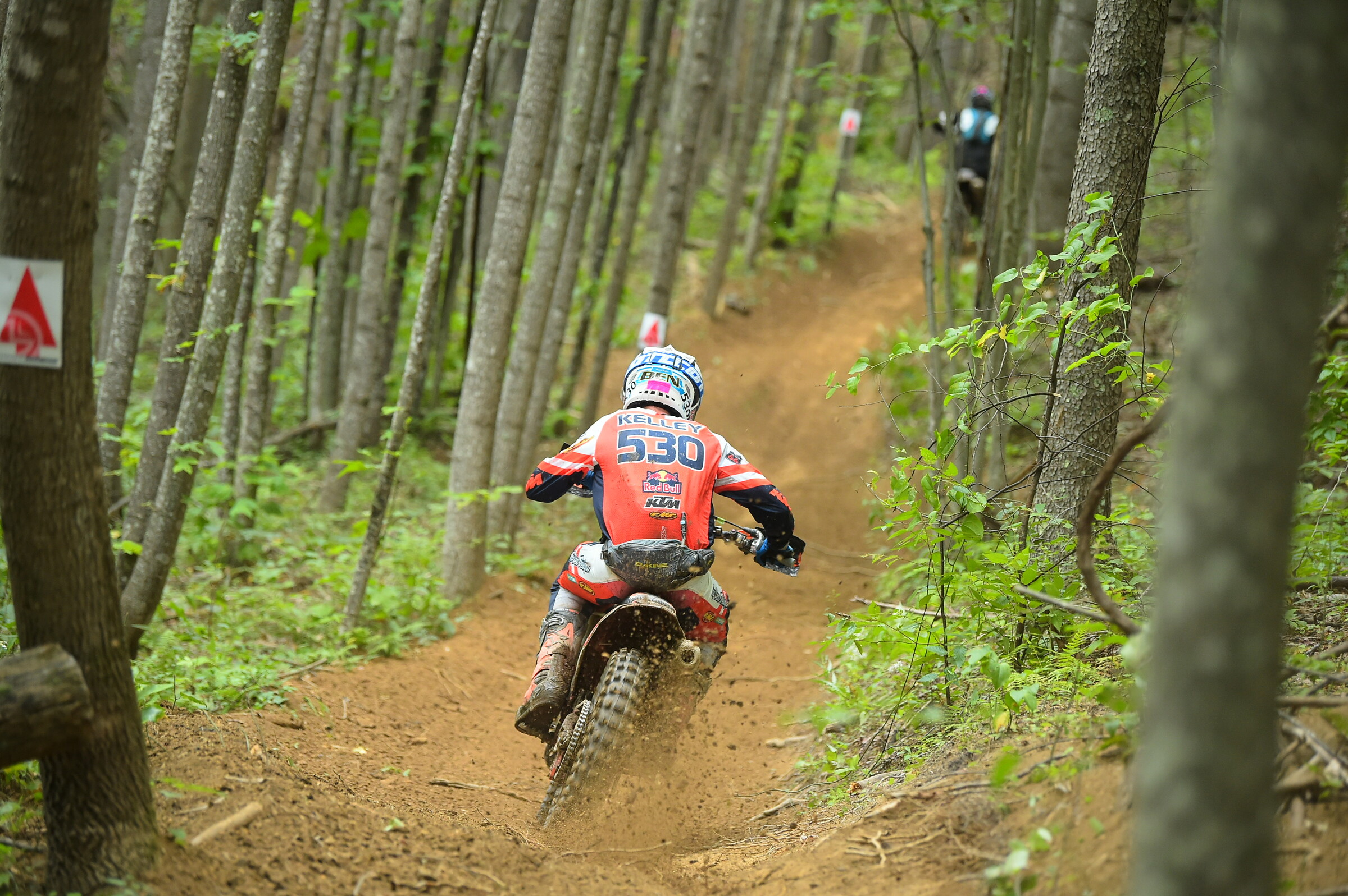 Kelley with Stu Baylor in his sights.