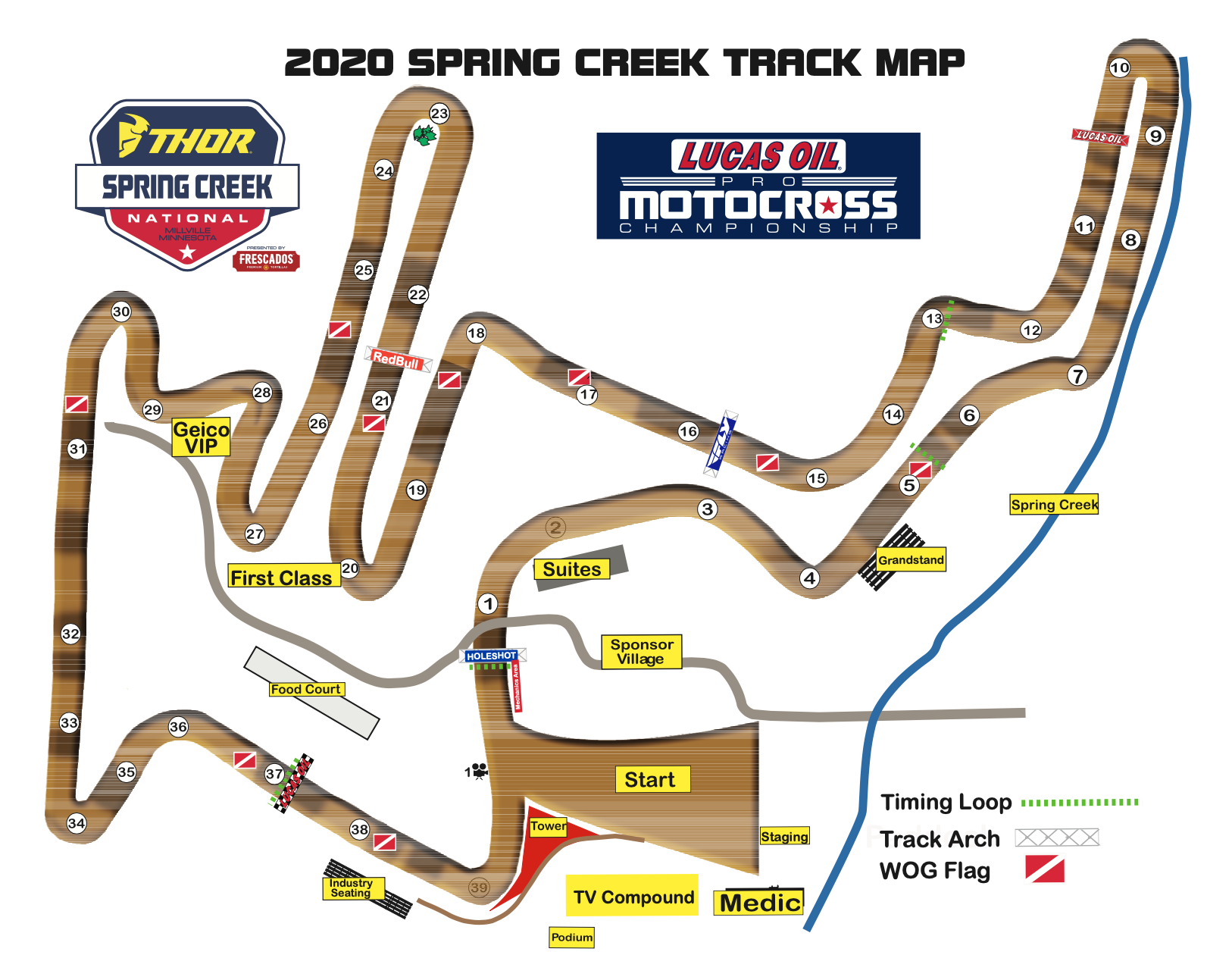 Stream and Watch 2020 Spring Creek National on TV Motocross Racer X