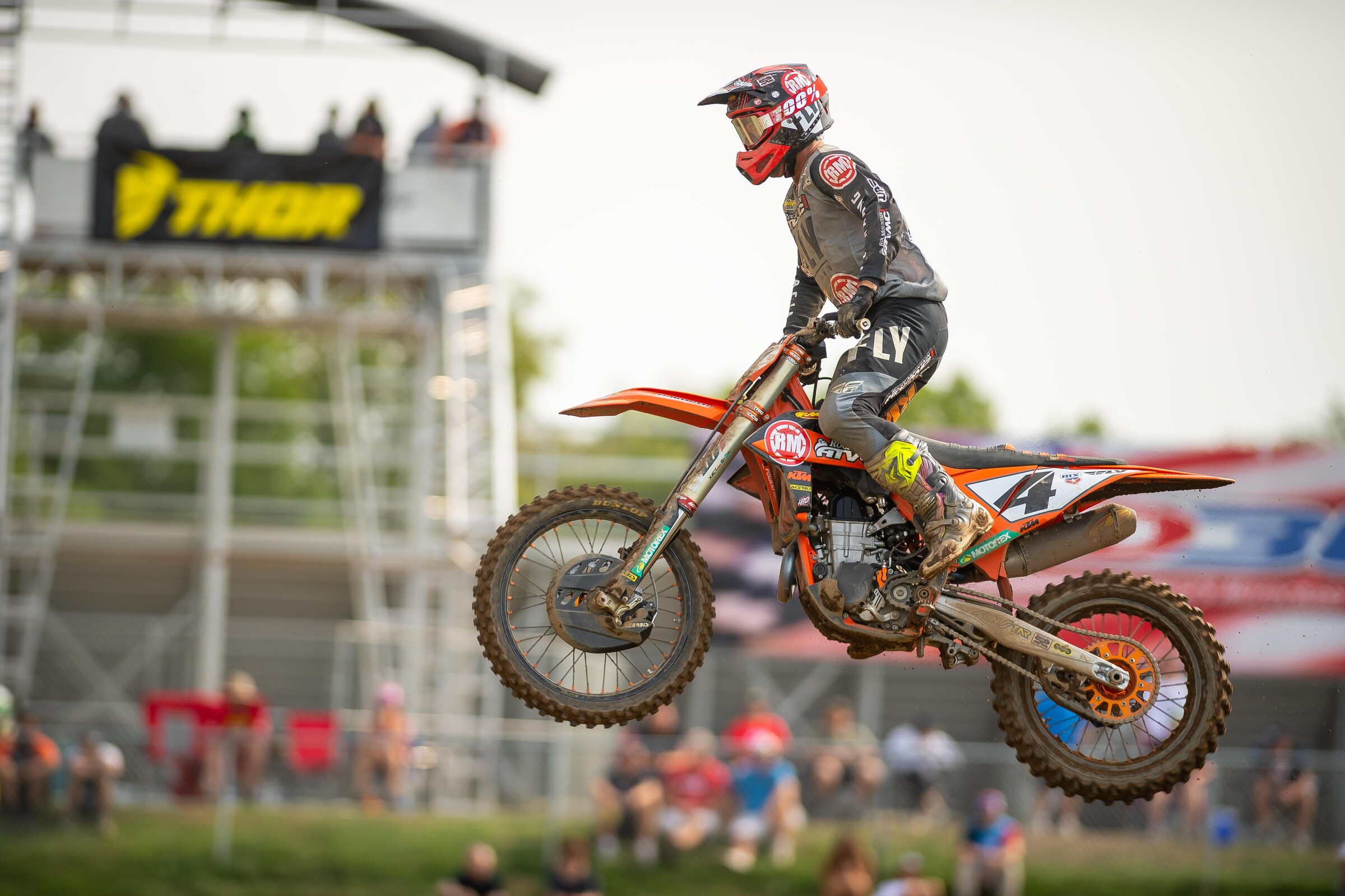 Blake Baggett found the flow in the second moto at RedBud 2.