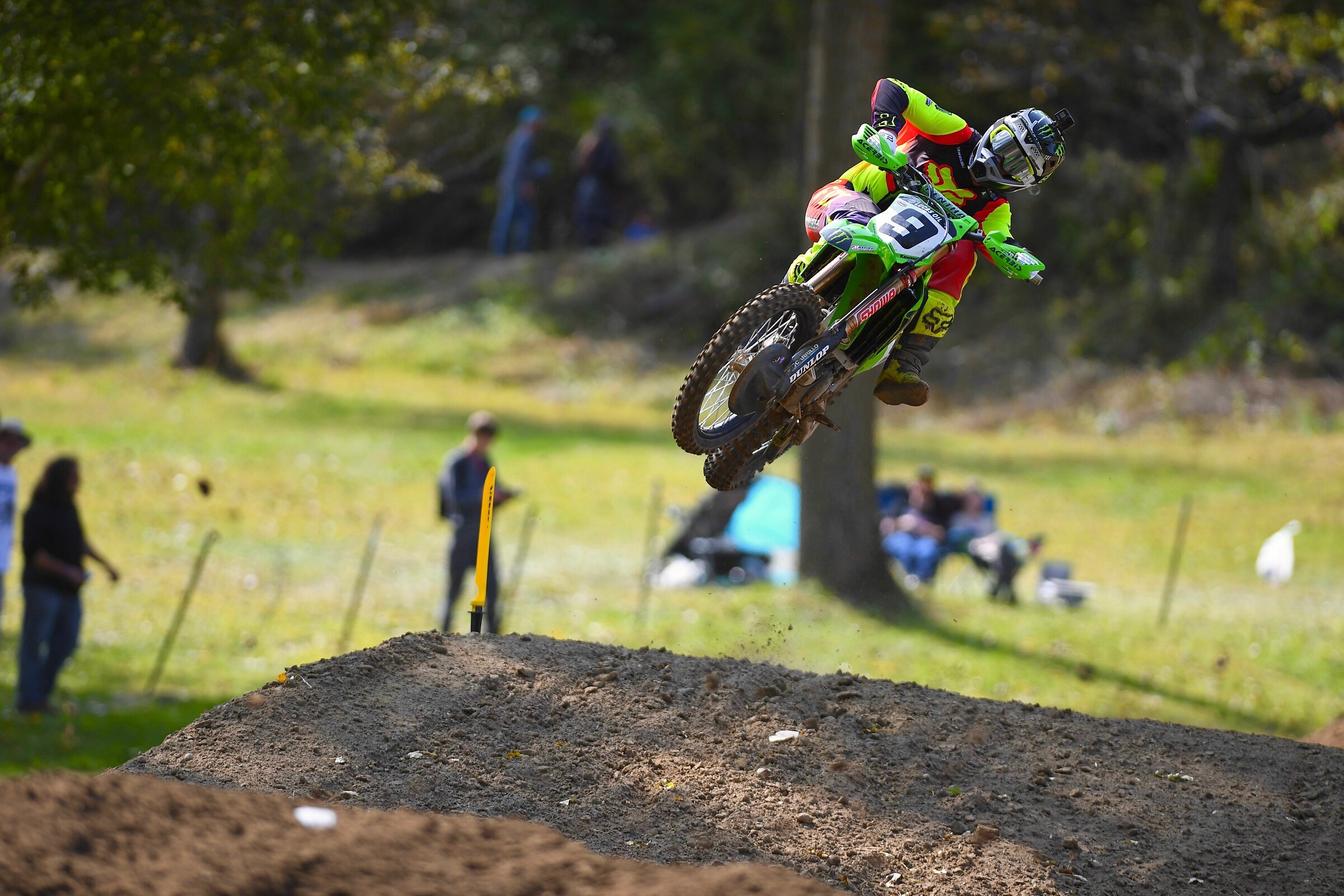 Adam Cianciarulo backed up his overall win from RedBud 2 with a first moto victory at Spring Creek.