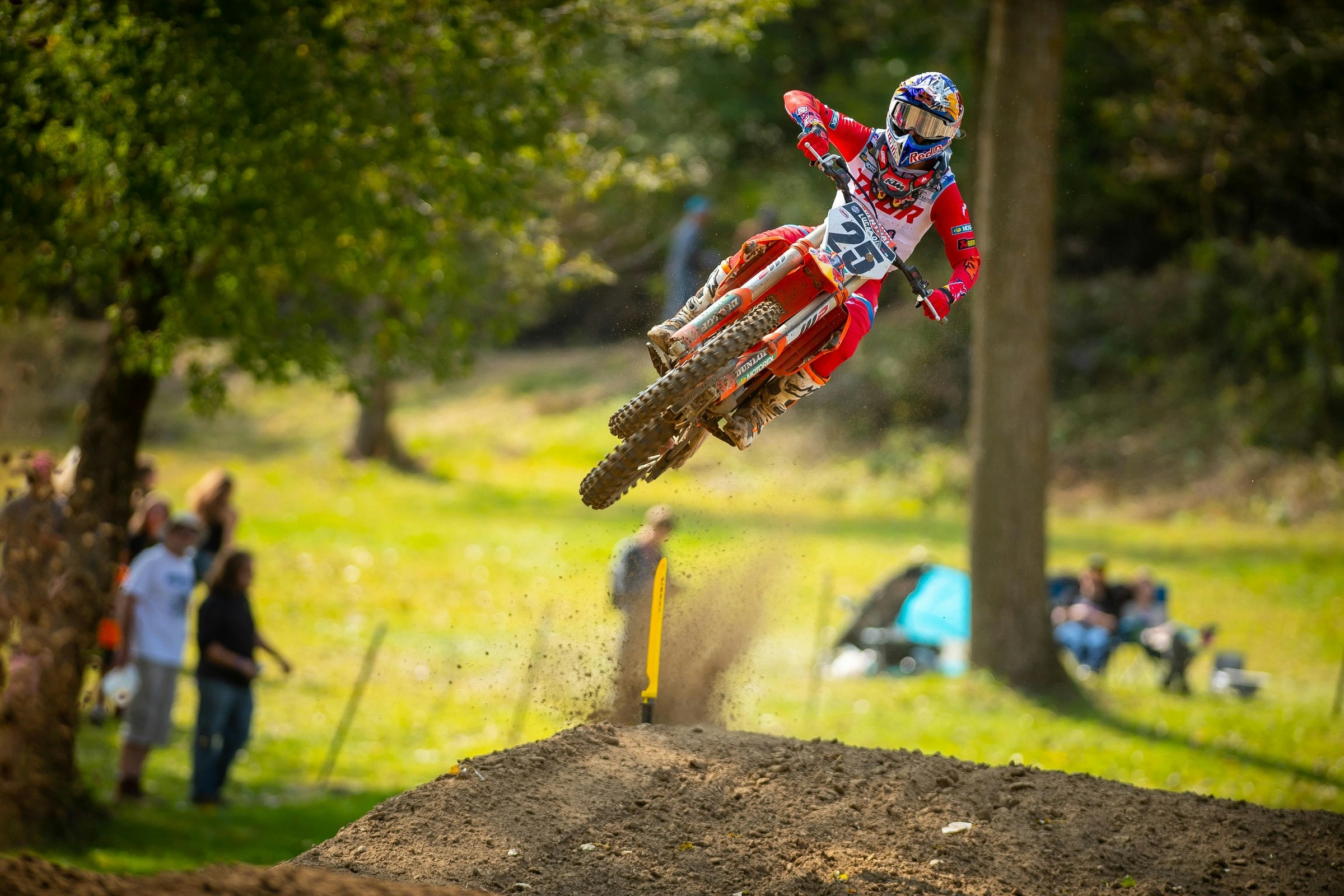Musquin's Second-Moto Crash: 