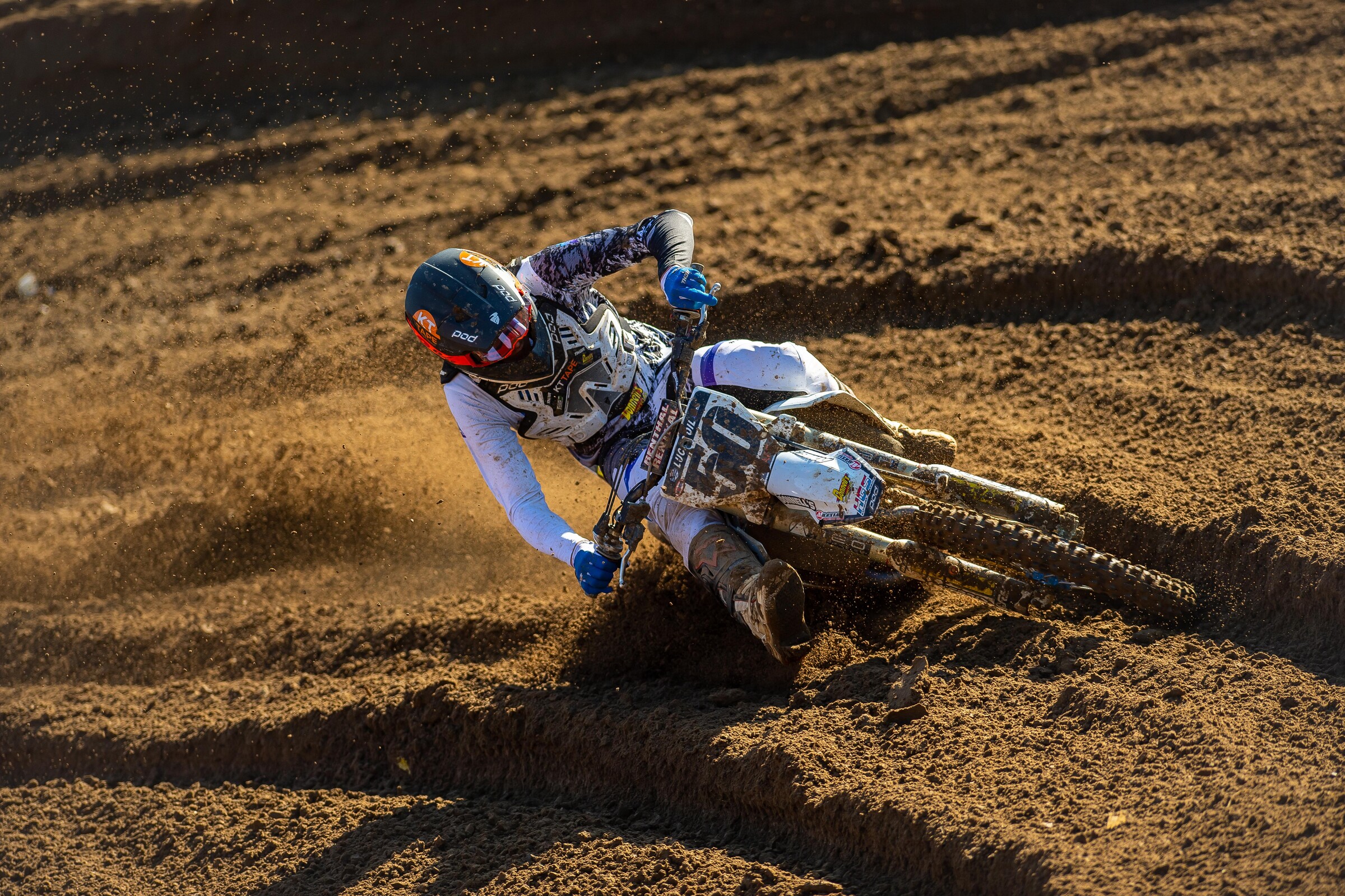 Benny Bloss earned his best overall of the season at the Spring Creek National with a 12th place after 13-11 moto finishes. He went down in the first turn of the first moto and charged from 38th to finish the moto 13th.