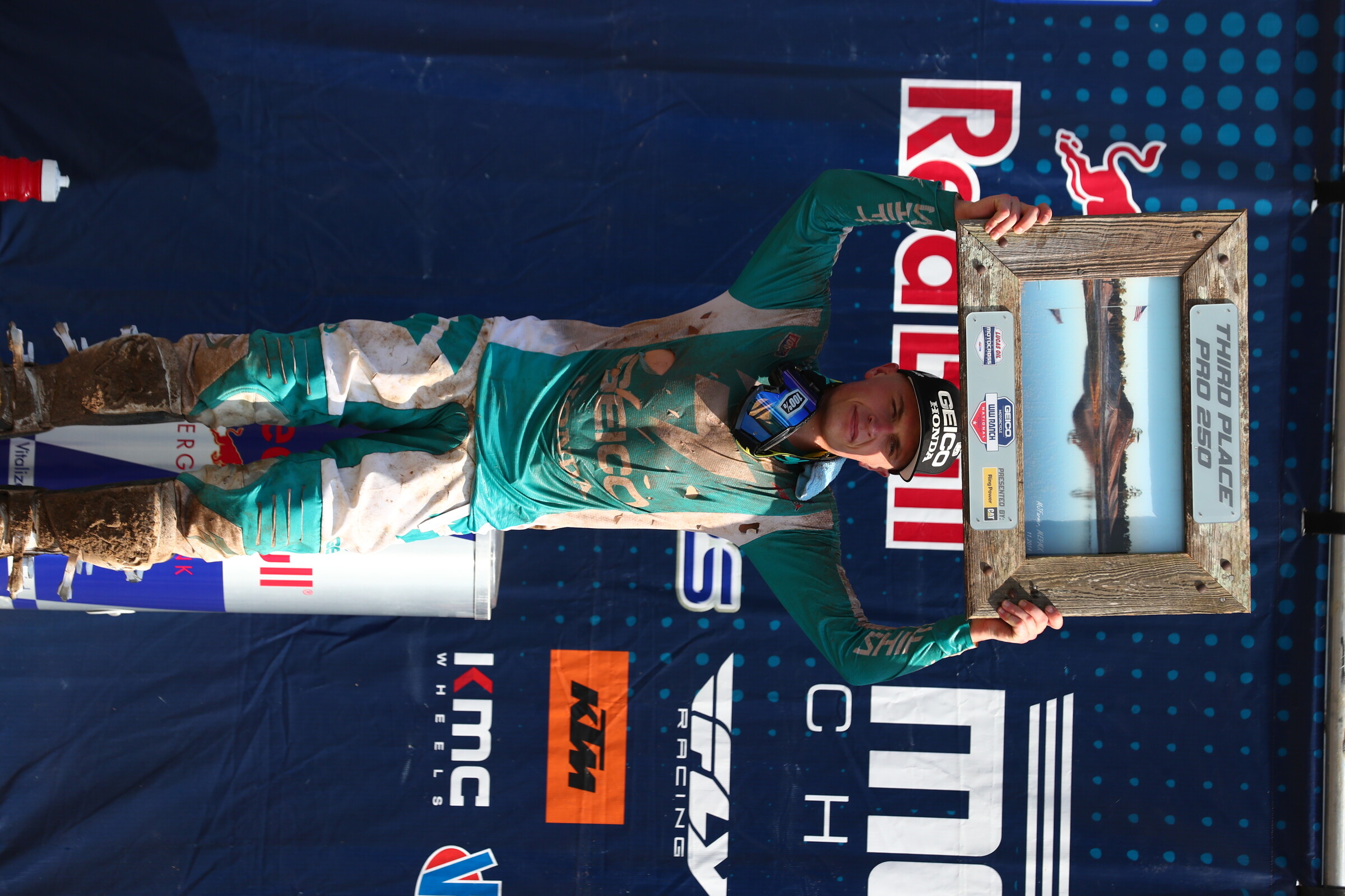 Jeremy Martin finished 3-3 for third overall, his sixth overall podium of the season.