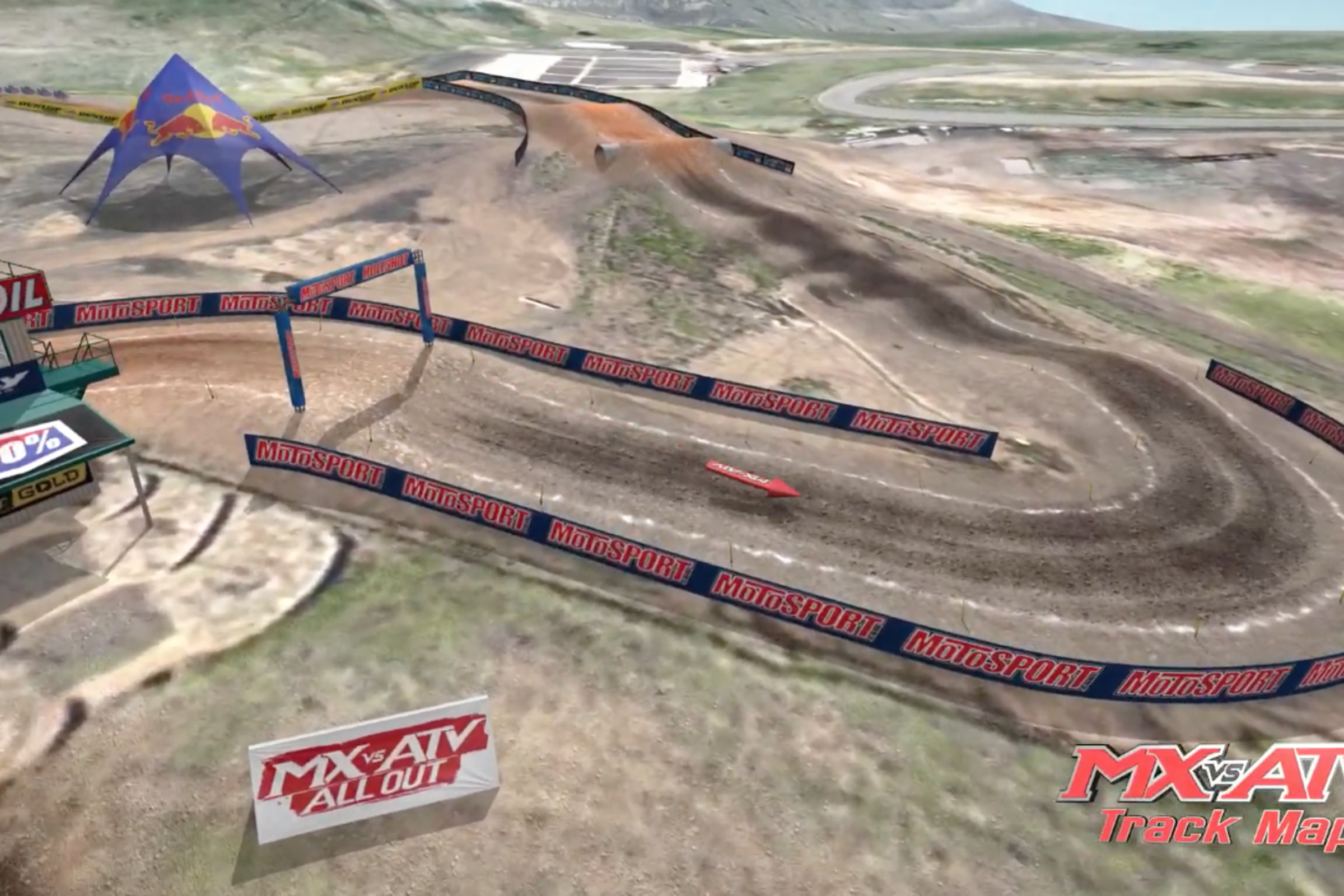 Thunder Valley National Animated Track Map