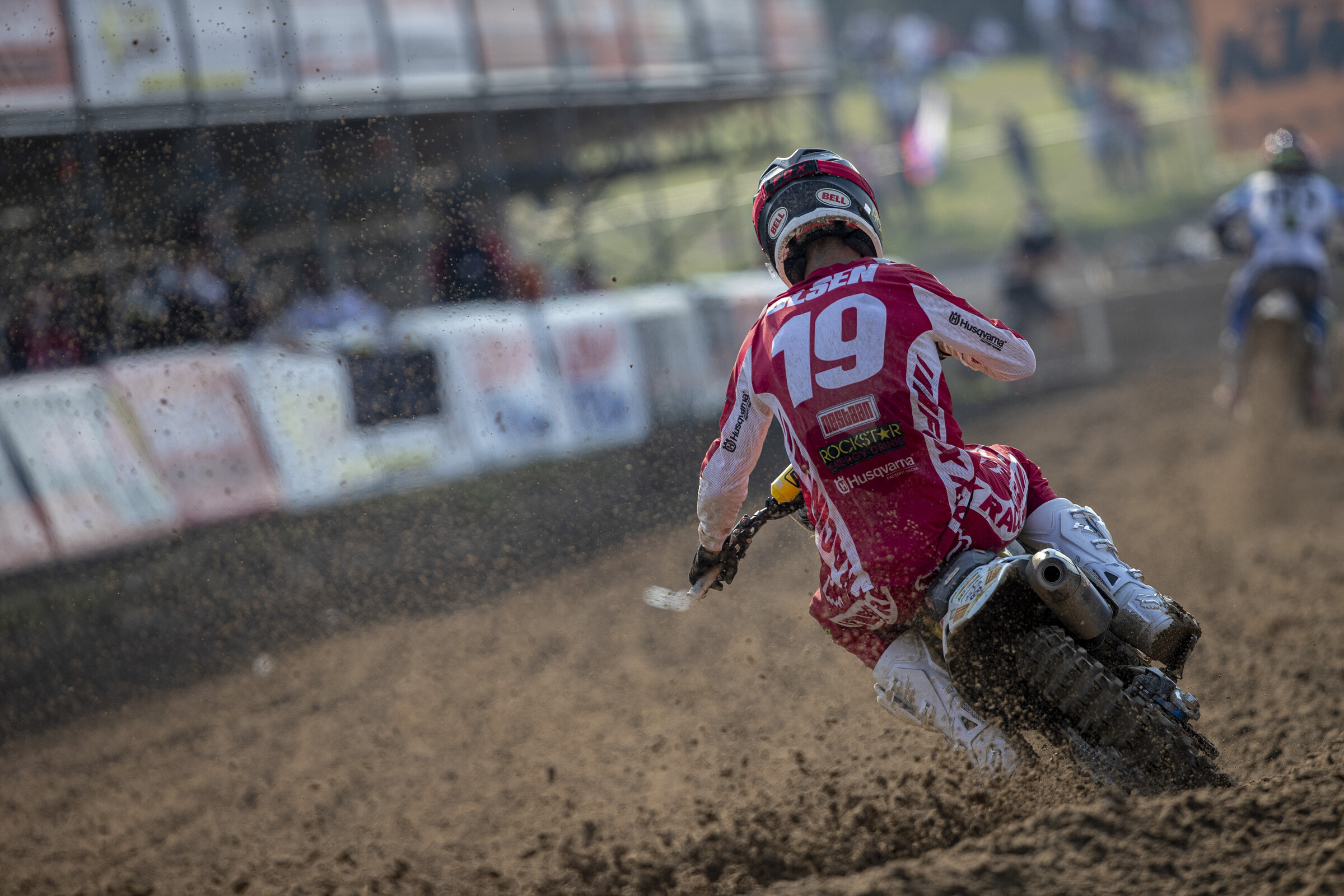 Rockstar Energy Husqvarna’s Thomas Kjer Olsen.