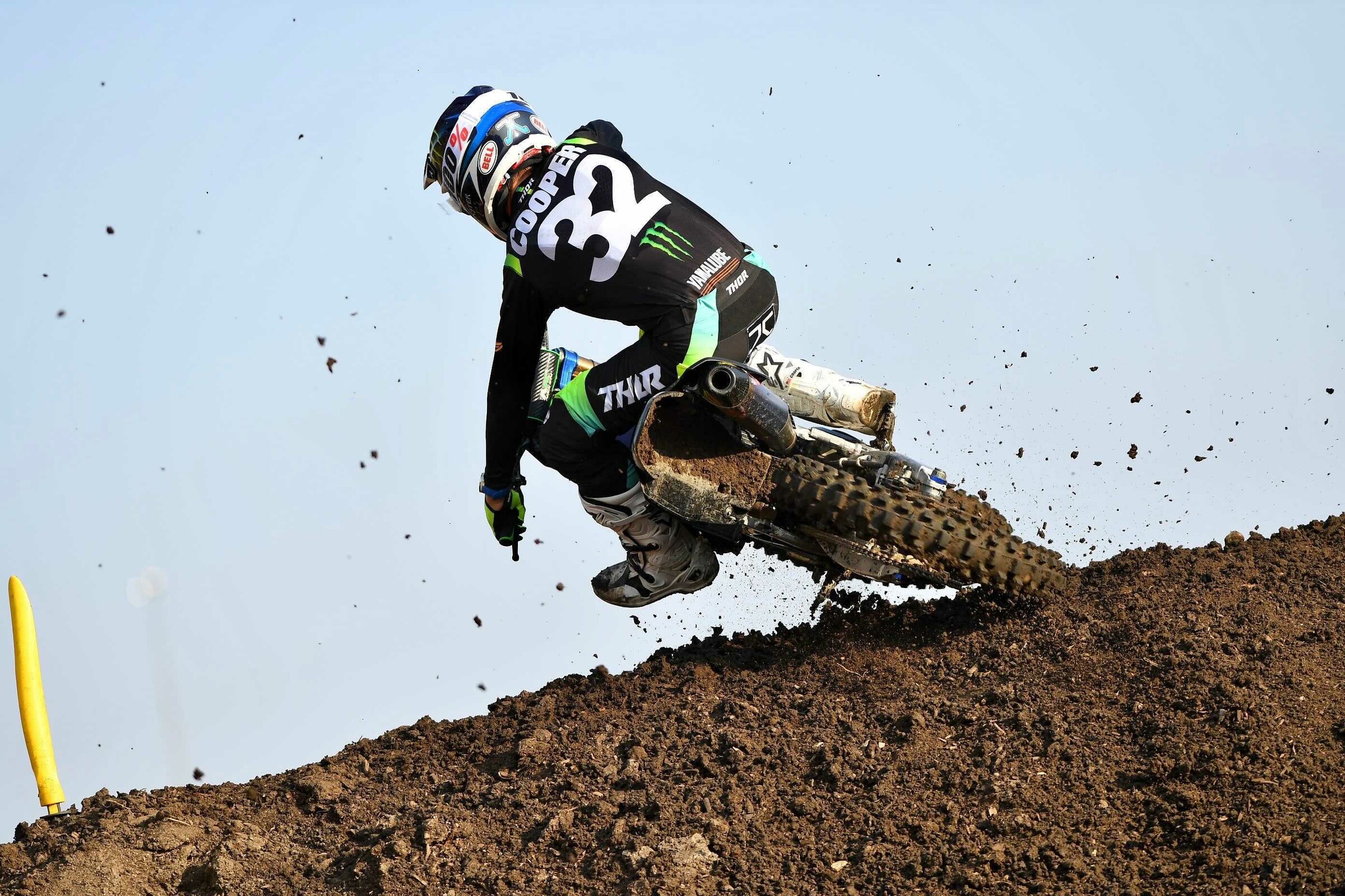 It was all Justin Cooper in the first 250 Qualifier.