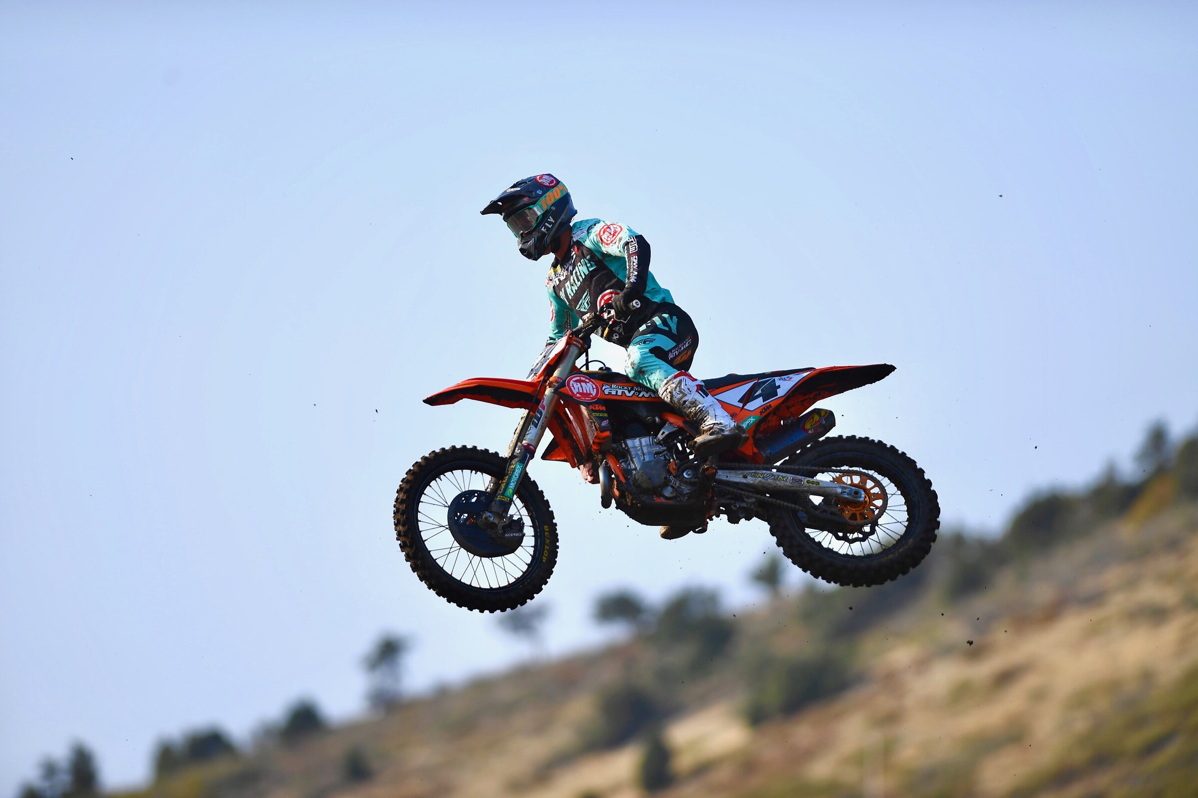 Blake Baggett had issues and didn't line up for the second moto.